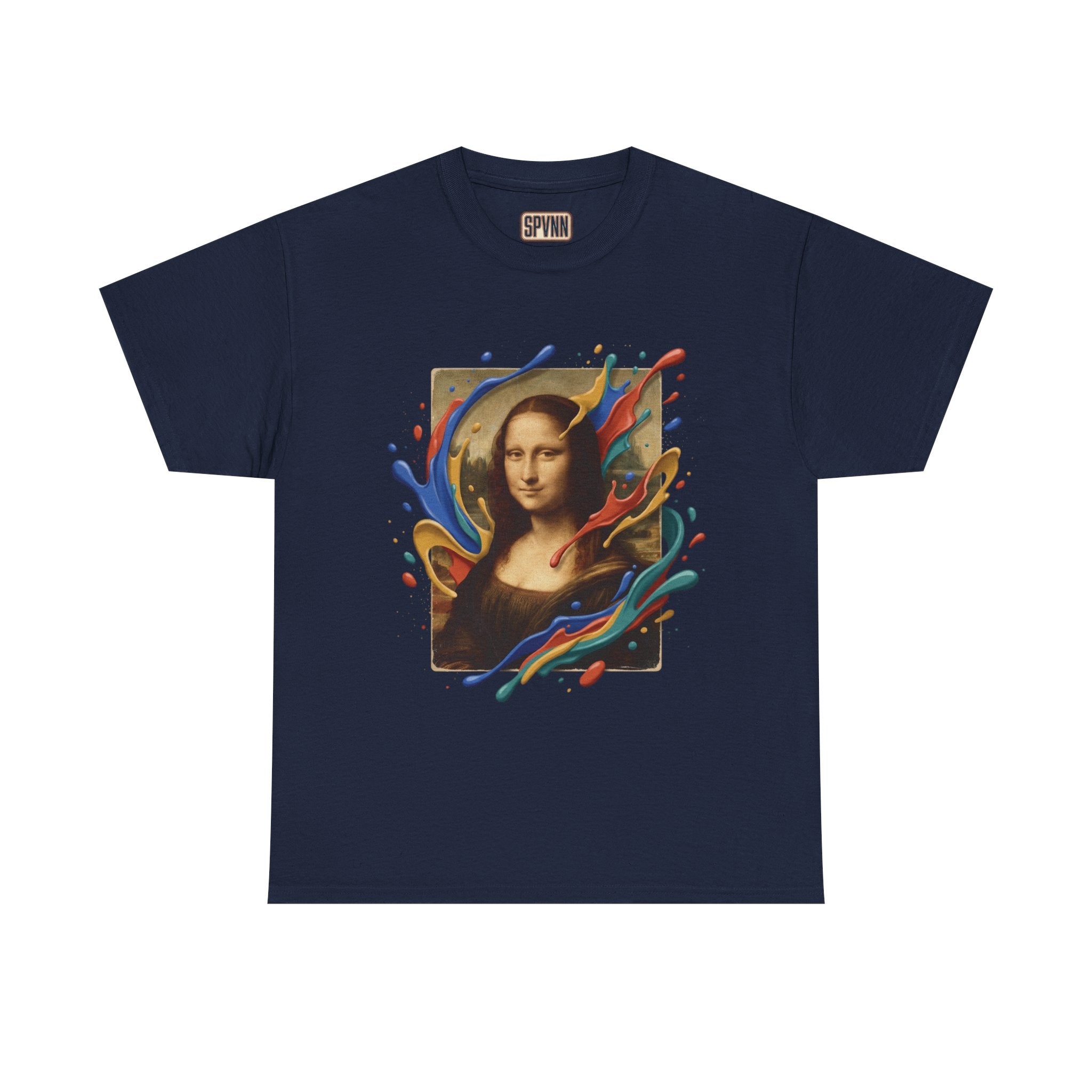 Mona Lisa Splash T‑Shirt — Project Love Graphic Tee