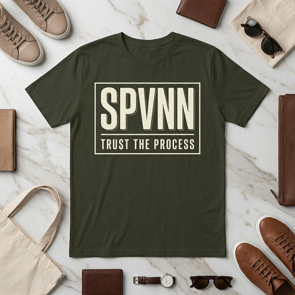 'Trust the Process' Cotton Tee SPVNN