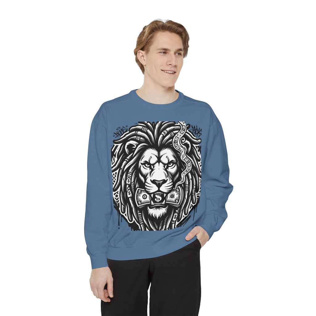 SPVNN Graffiti Lion Crewneck — Built Different Sweatshirt