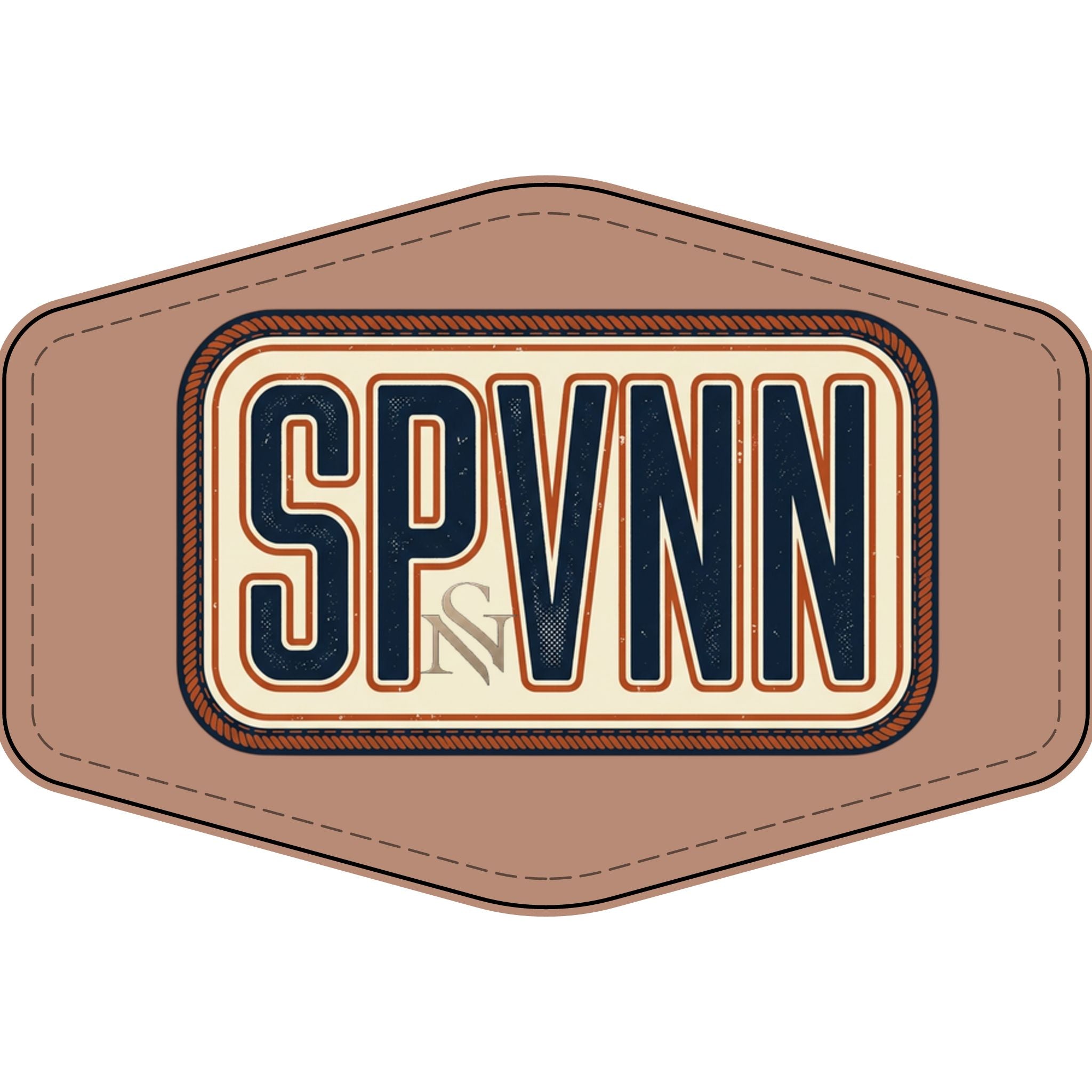 SPVNN Faux Leather Iron-On Patches – Laser Engravable – Hats, Jackets & Bags