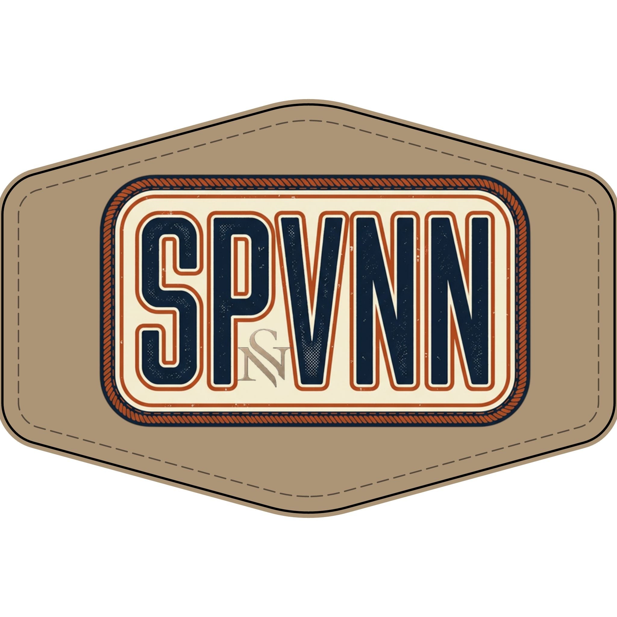 SPVNN Faux Leather Iron-On Patches – Laser Engravable – Hats, Jackets & Bags