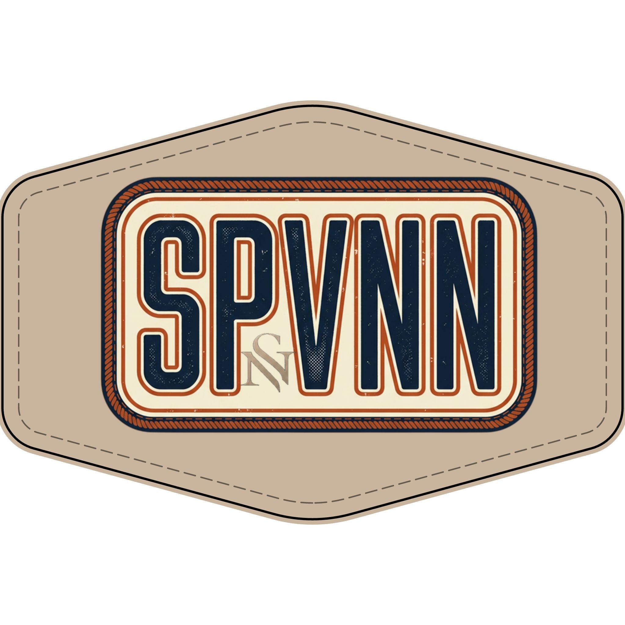 SPVNN Faux Leather Iron-On Patches – Laser Engravable – Hats, Jackets & Bags