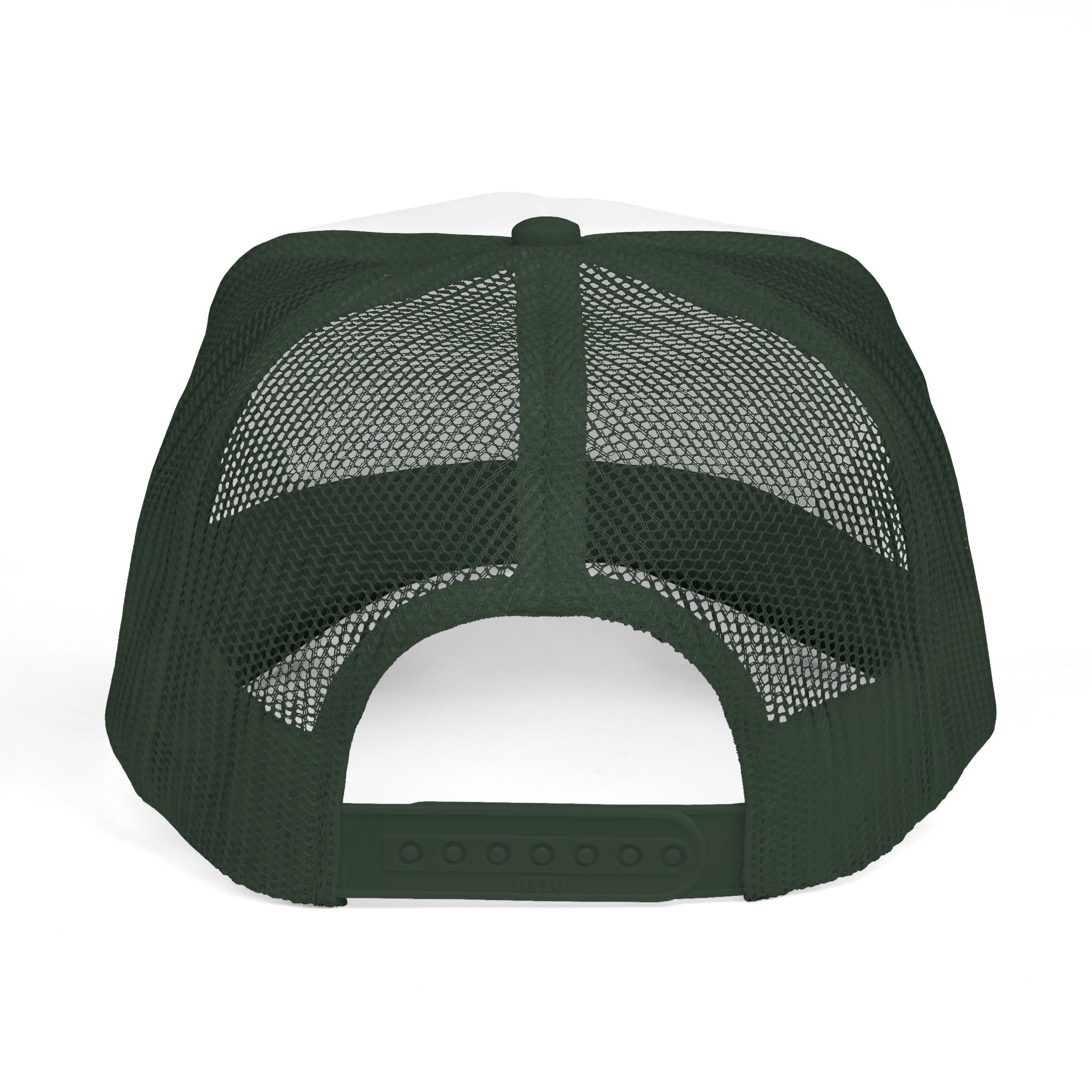 Embroidered 'SN' Monogram Trucker Cap — Classic Mesh Baseball Hat
