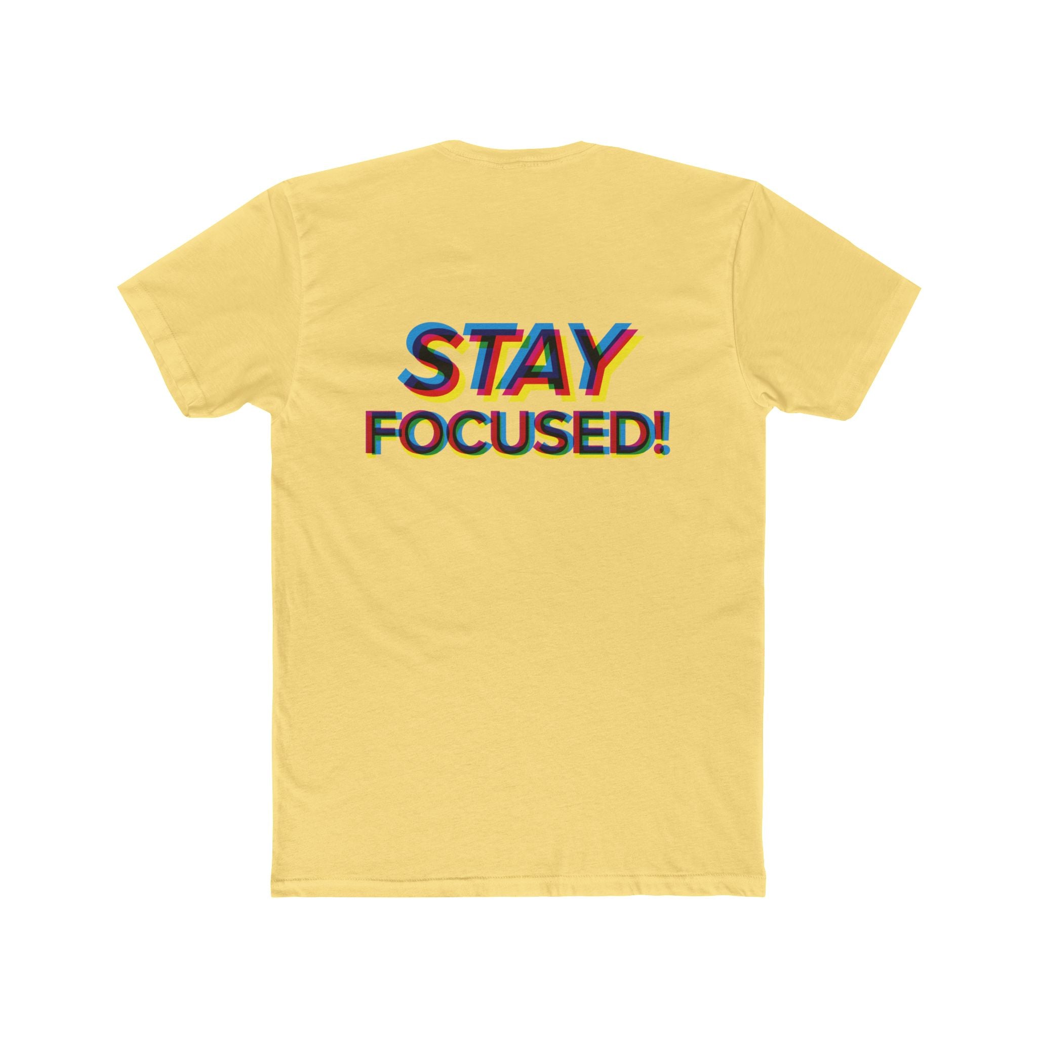 Stay Focused Tee — Retro Graphic Portrait Shirt