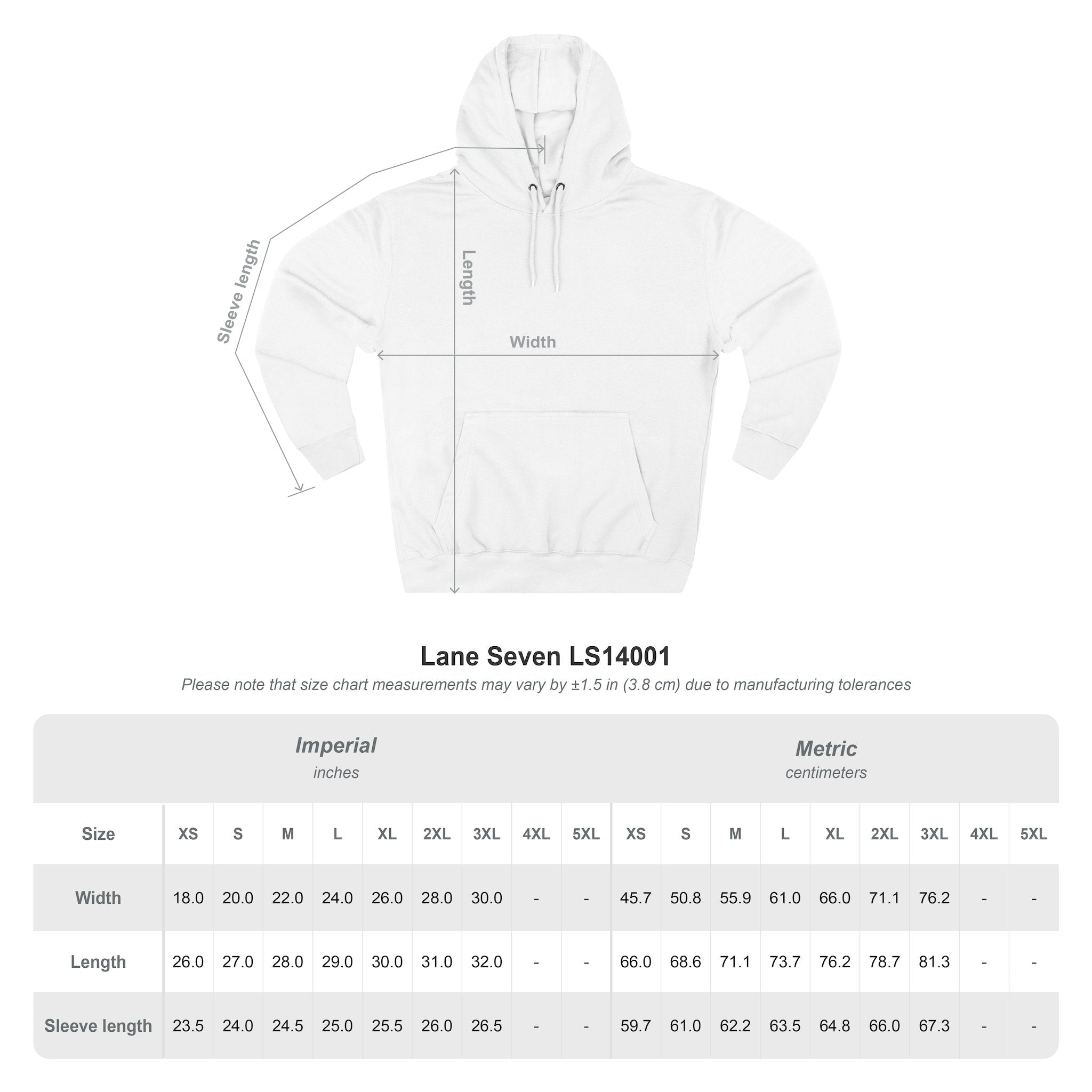 Shark Mini Graphic Hoodie — Tiny Blue Shark Chest Design