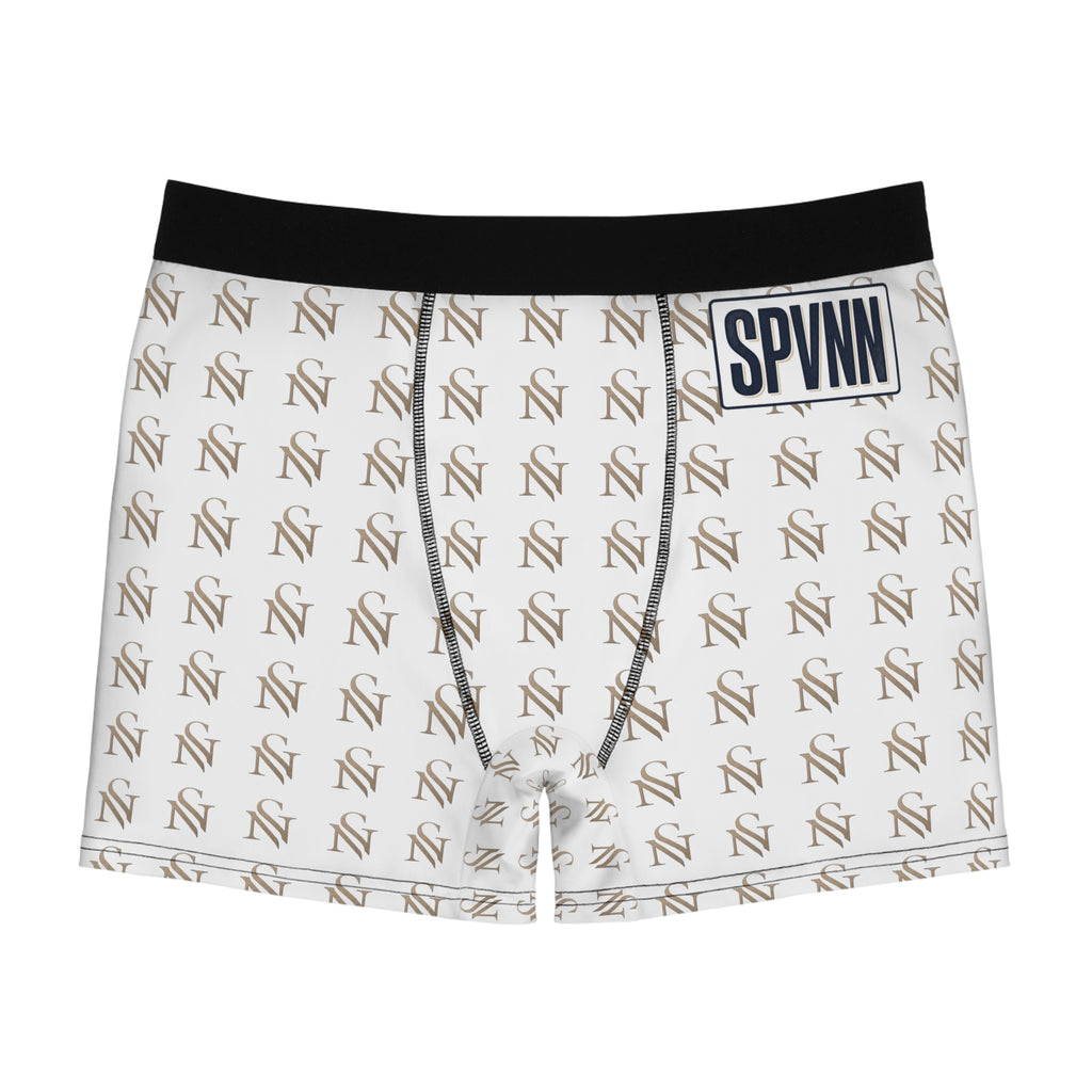 SPVNN Monogrammed Boxer Briefs — All-Over Logo Men's Underwear