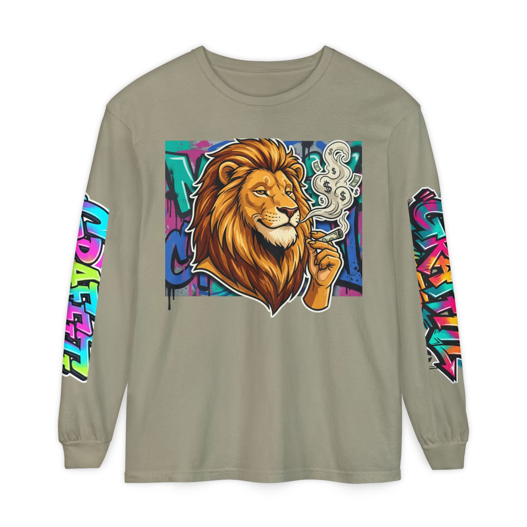 SPVNN Lion Graffiti Long Sleeve — King City Streetwear Tee