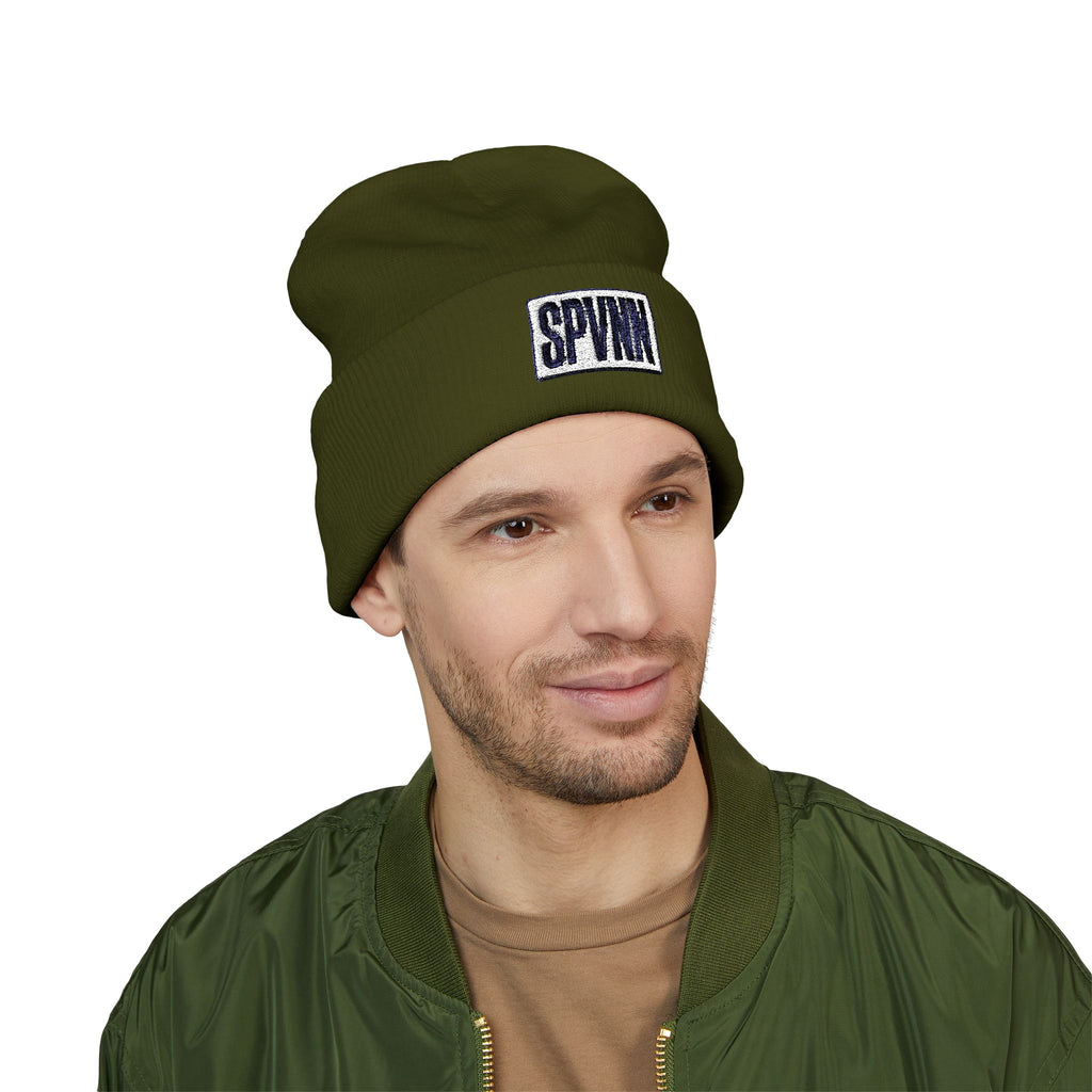 SPVNN Classic Cuffed Beanie — Embroidered Logo Knit Hat