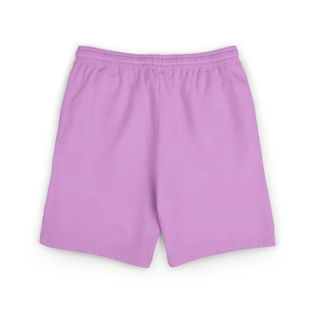 Garment-Dyed Fleece Sweat Shorts — Lightweight Casual Lounge Shorts with SPWNN Patch