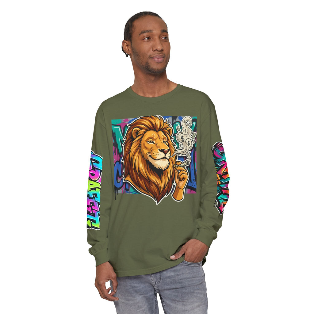 SPVNN Lion Graffiti Long Sleeve — King City Streetwear Tee