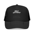 Trucker Hat — "Built Different" Foam Mesh Cap