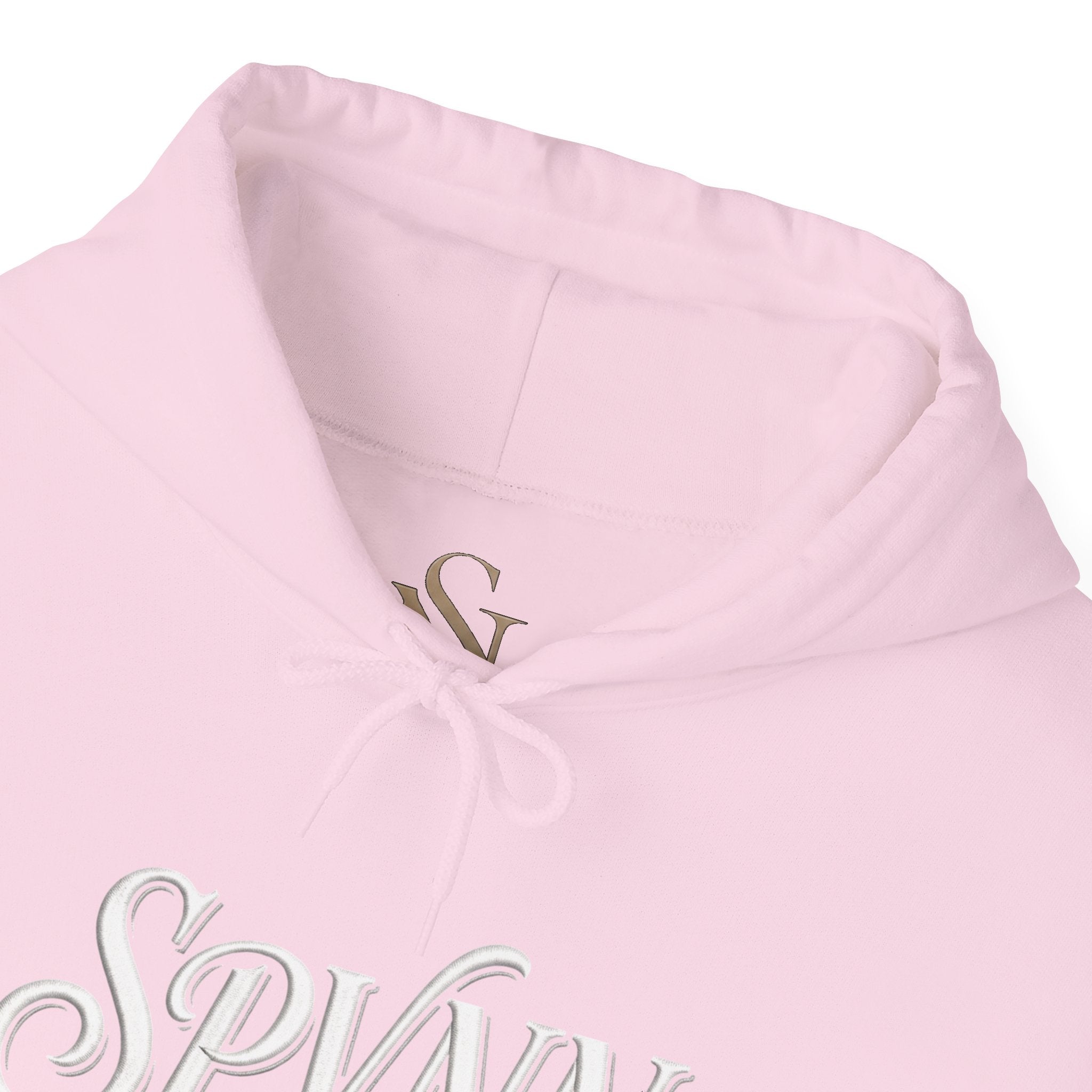 Presence in Motion Hoodie - Minimal Monogram Pullover
