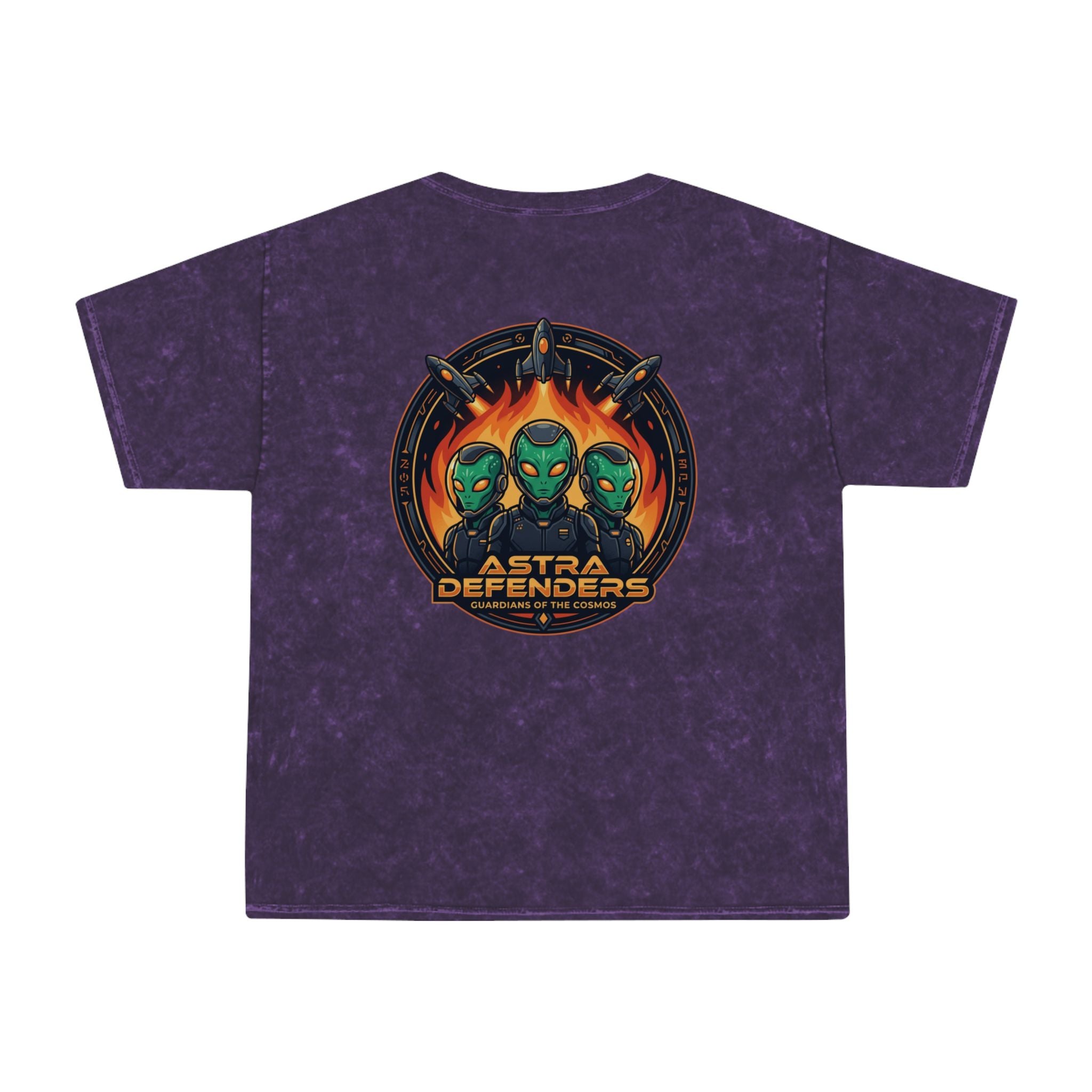 Deep Space Encounter Alien T-Shirt — Astra Defenders Graphic Tee
