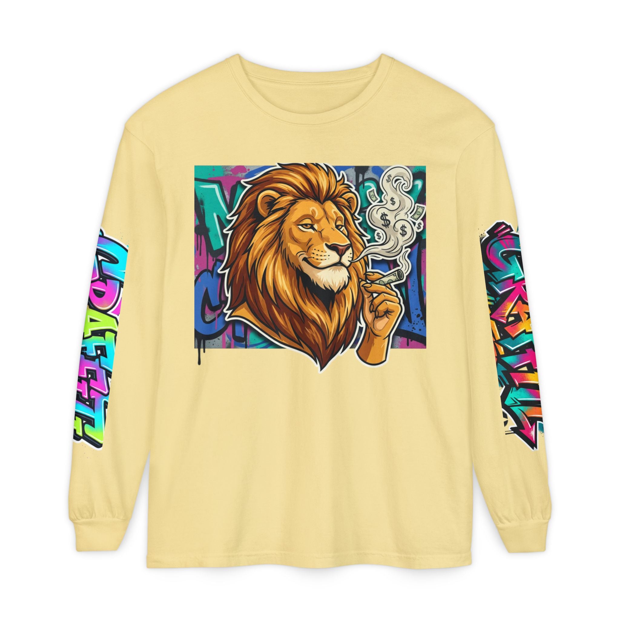 SPVNN Lion Graffiti Long Sleeve — King City Streetwear Tee