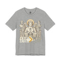 Faith Over Fear Tee — Angel Wings Christian Graphic T-Shirt