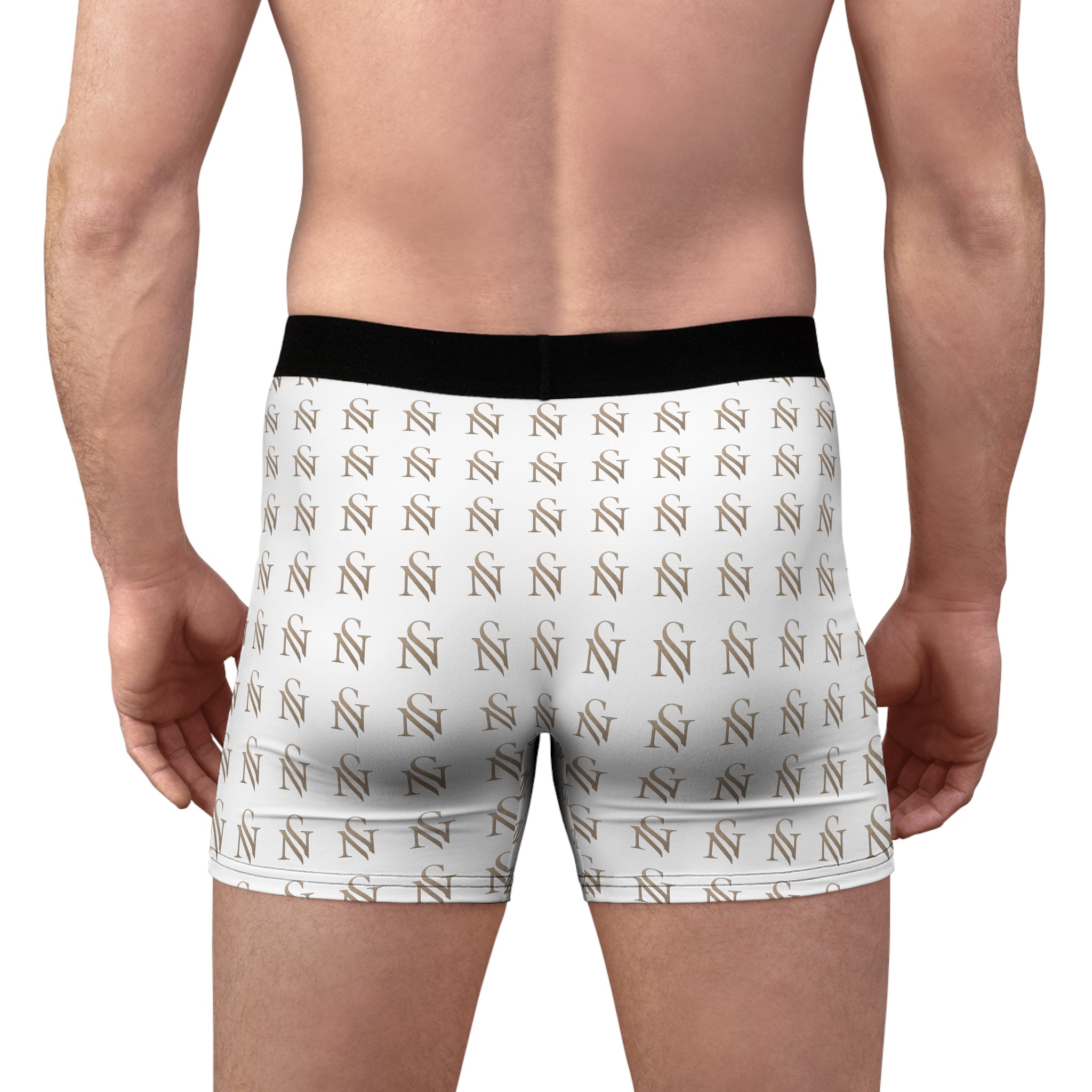 SPVNN Monogrammed Boxer Briefs — All-Over Logo Men's Underwear
