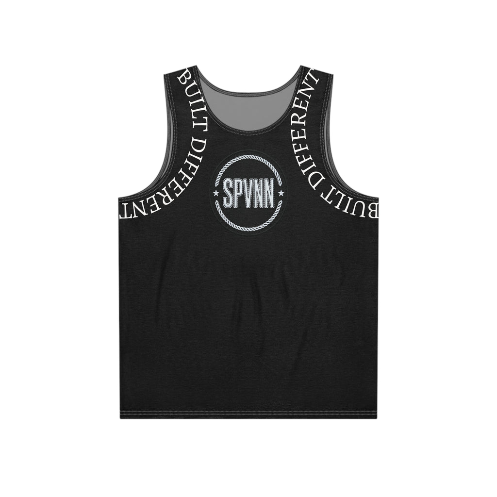 SPVNN Built Different Tank Top – Lightweight Streetwear Graphic – Men's S–3XL