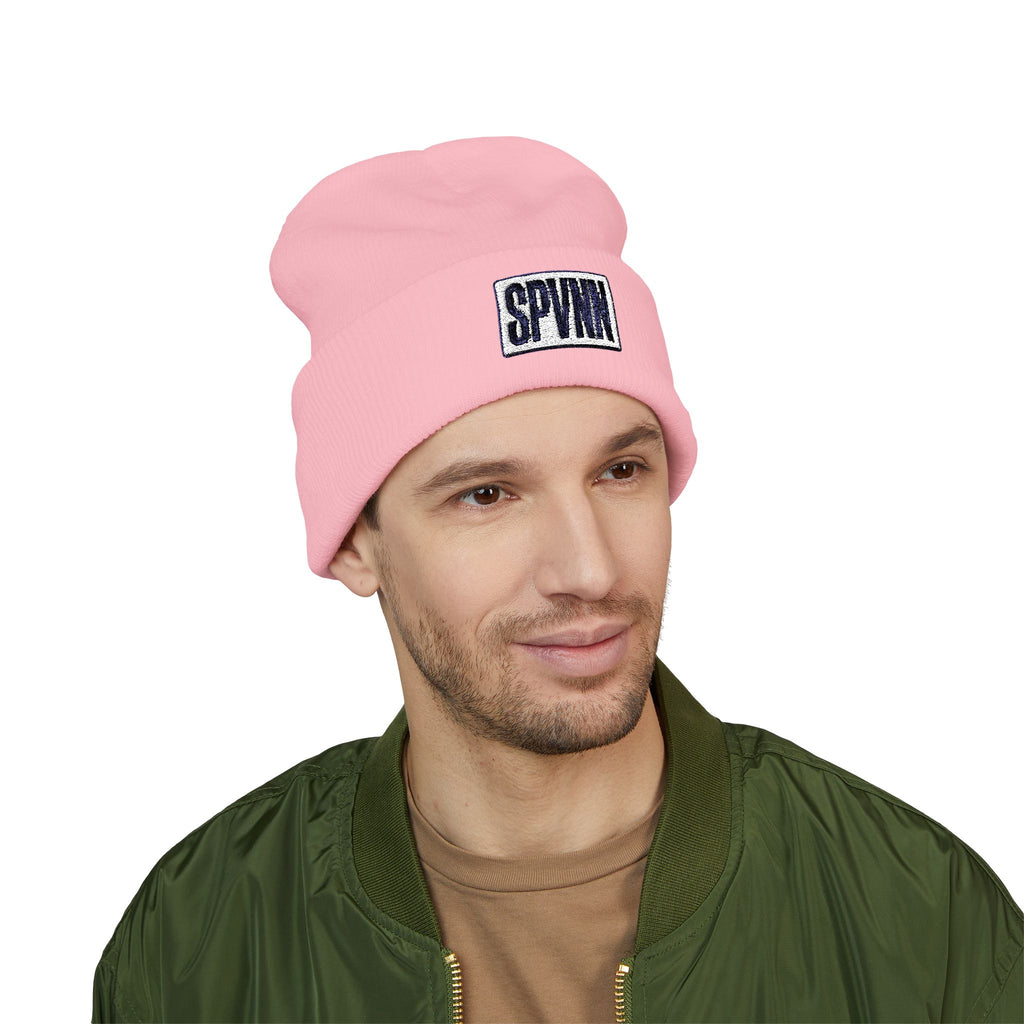 SPVNN Classic Cuffed Beanie — Embroidered Logo Knit Hat