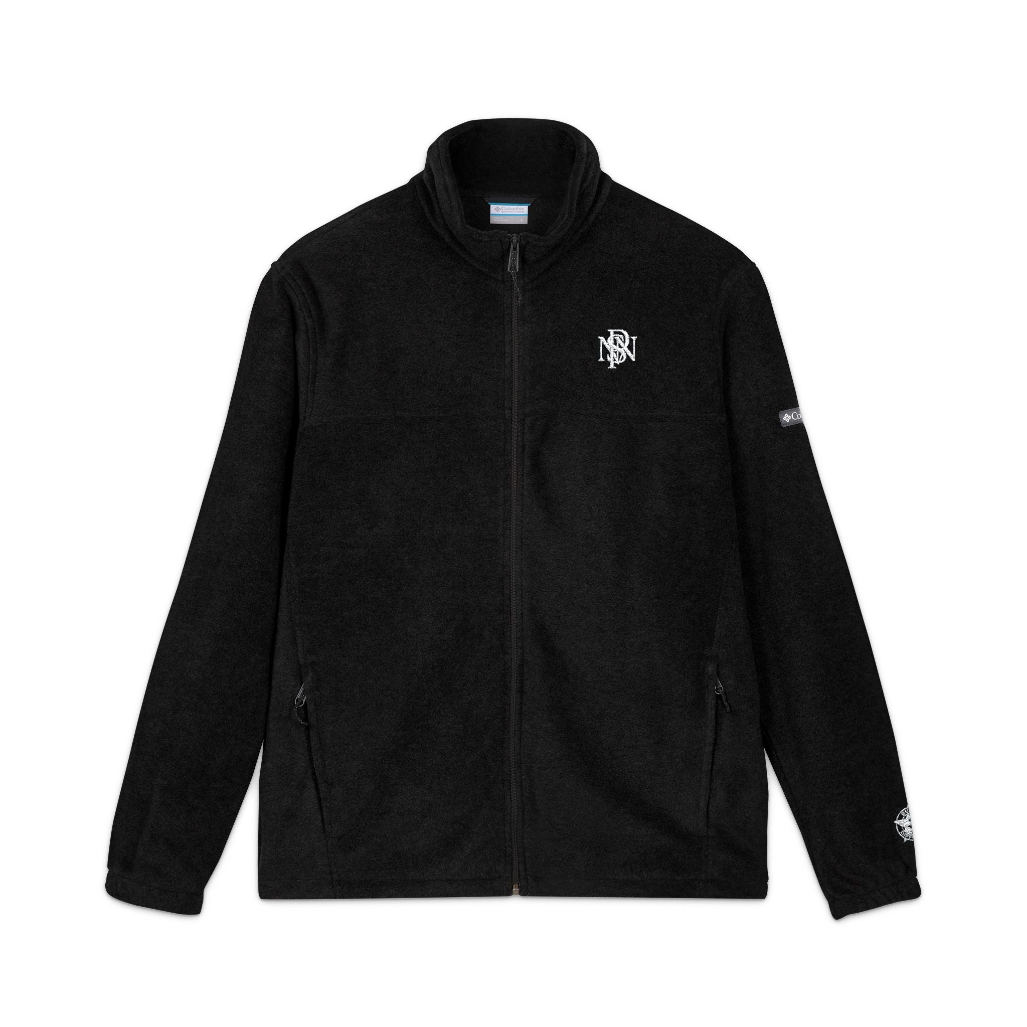 Embroidered Shark Fleece Jacket