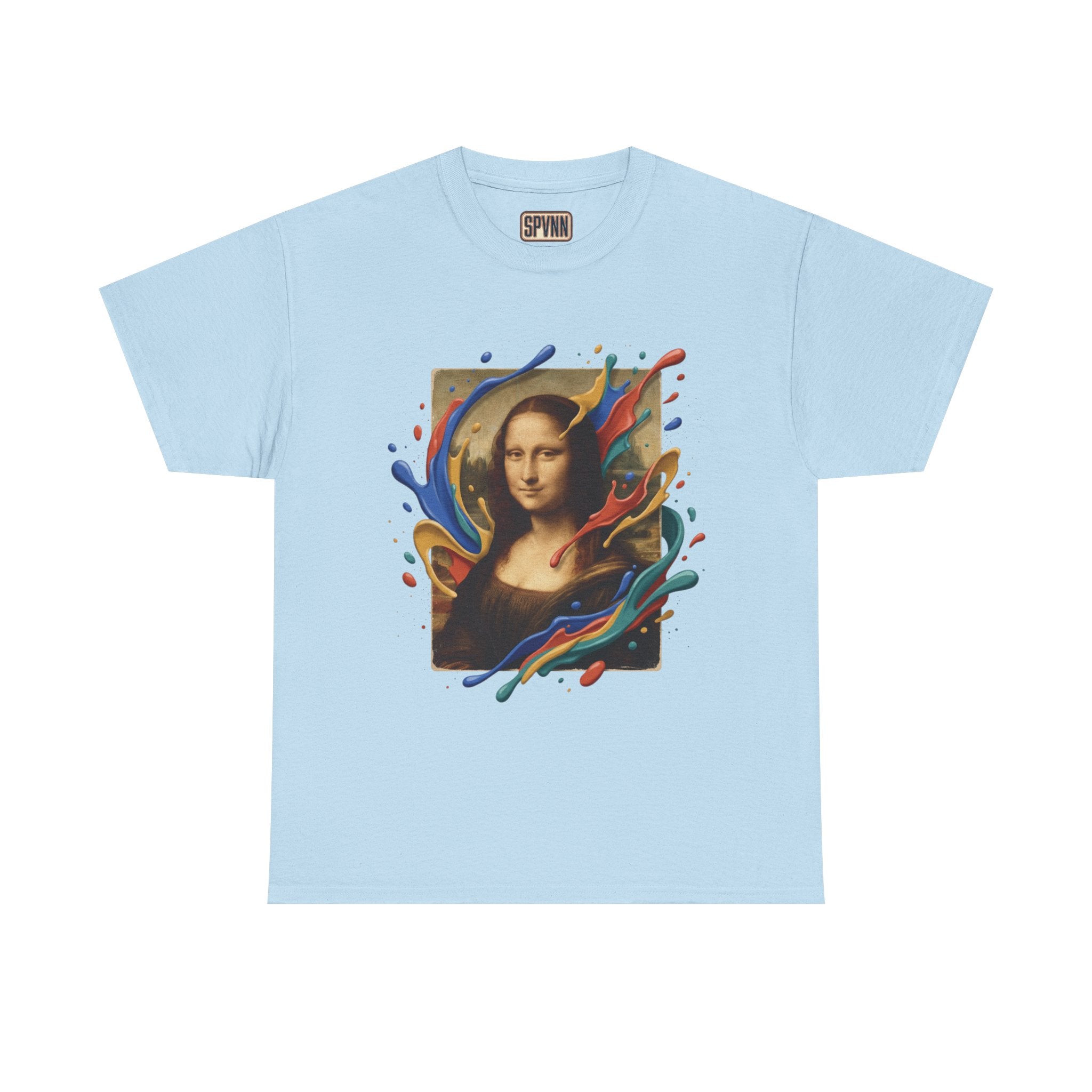 Mona Lisa Splash T‑Shirt — Project Love Graphic Tee