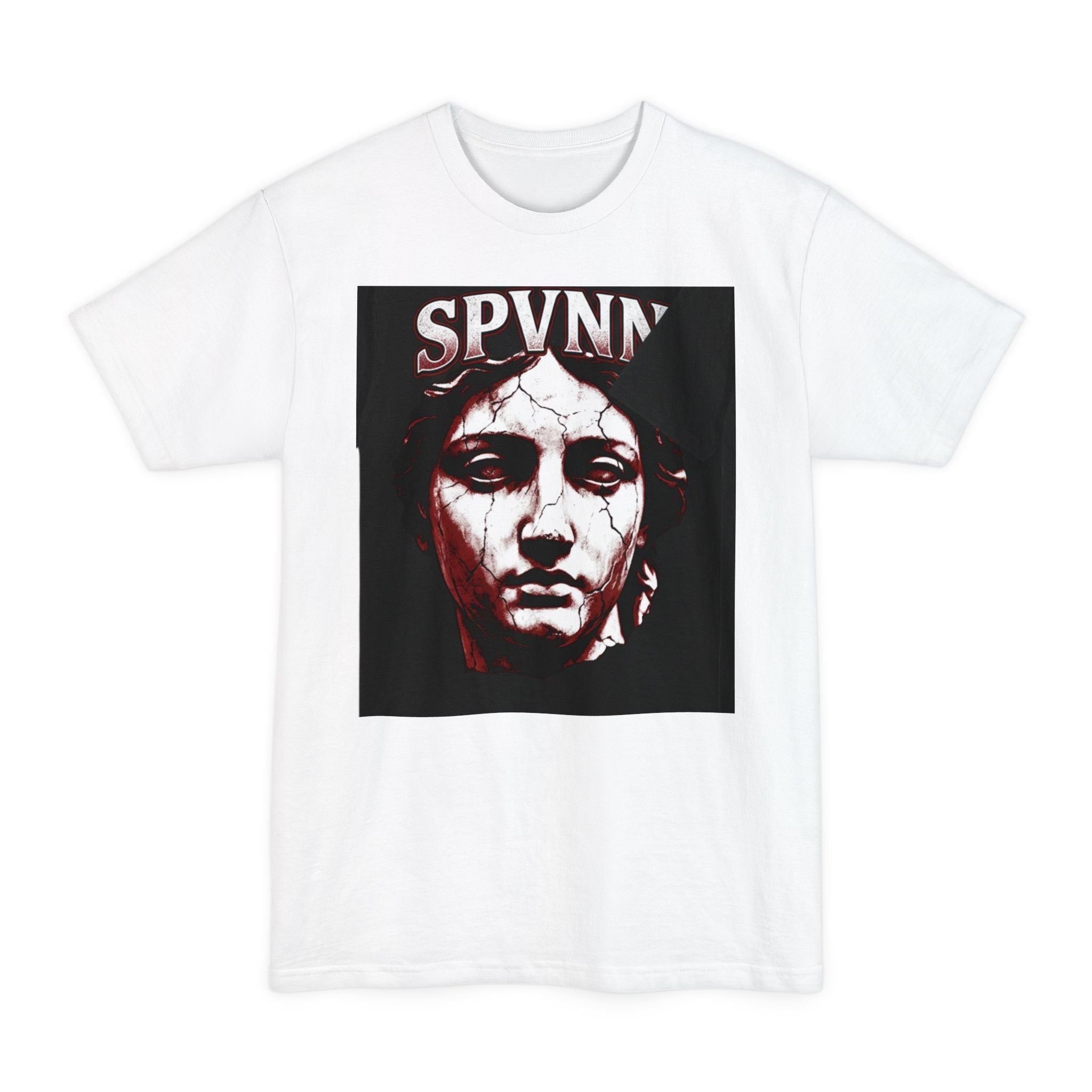 SPVNN Built Different Statue Graphic Tee — Vintage Gothic Streetwear