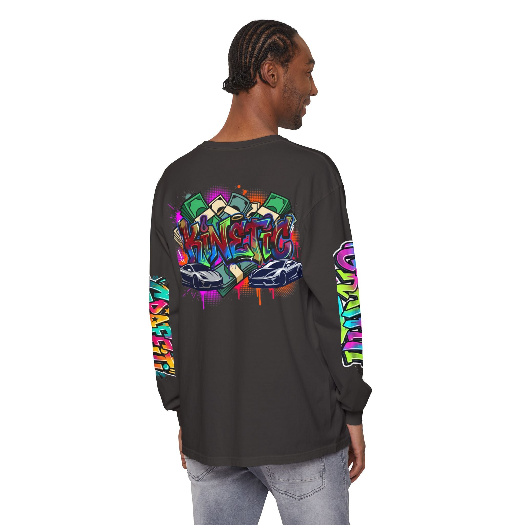 SPVNN Lion Graffiti Long Sleeve — King City Streetwear Tee