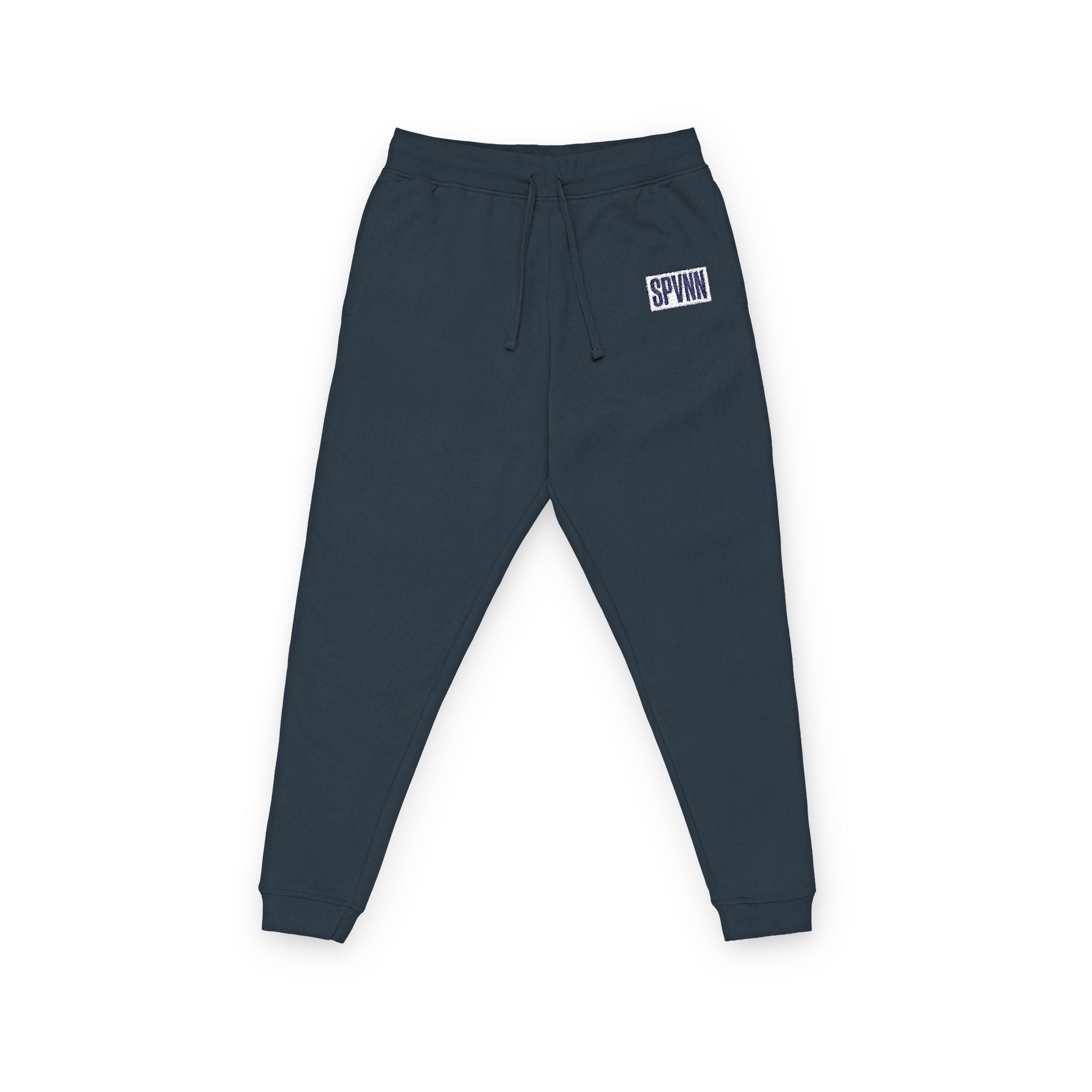 V.I.T. Embroidered Fleece Joggers — Cozy Casual Sweatpants