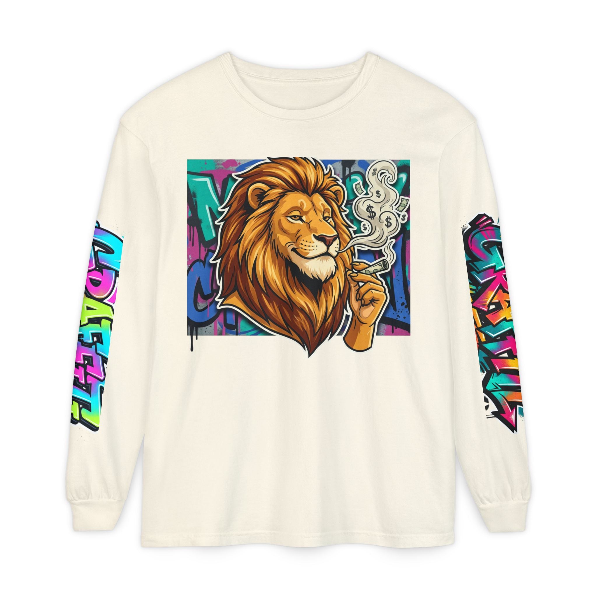 SPVNN Lion Graffiti Long Sleeve — King City Streetwear Tee