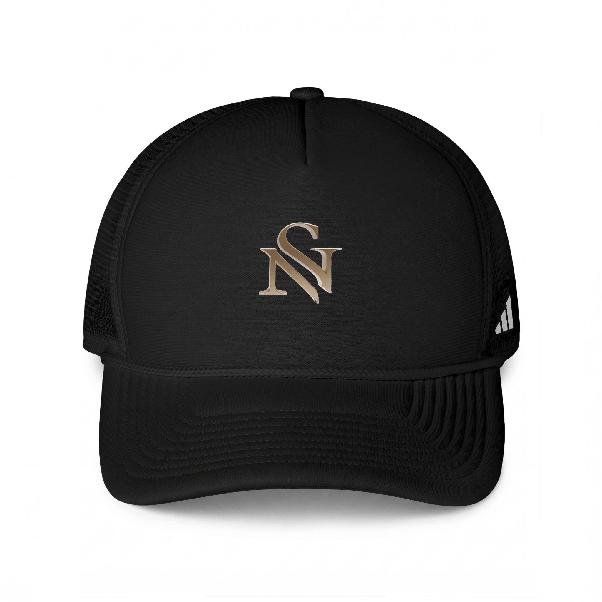 Trucker Cap — Embroidered 'SN' Logo Snapback