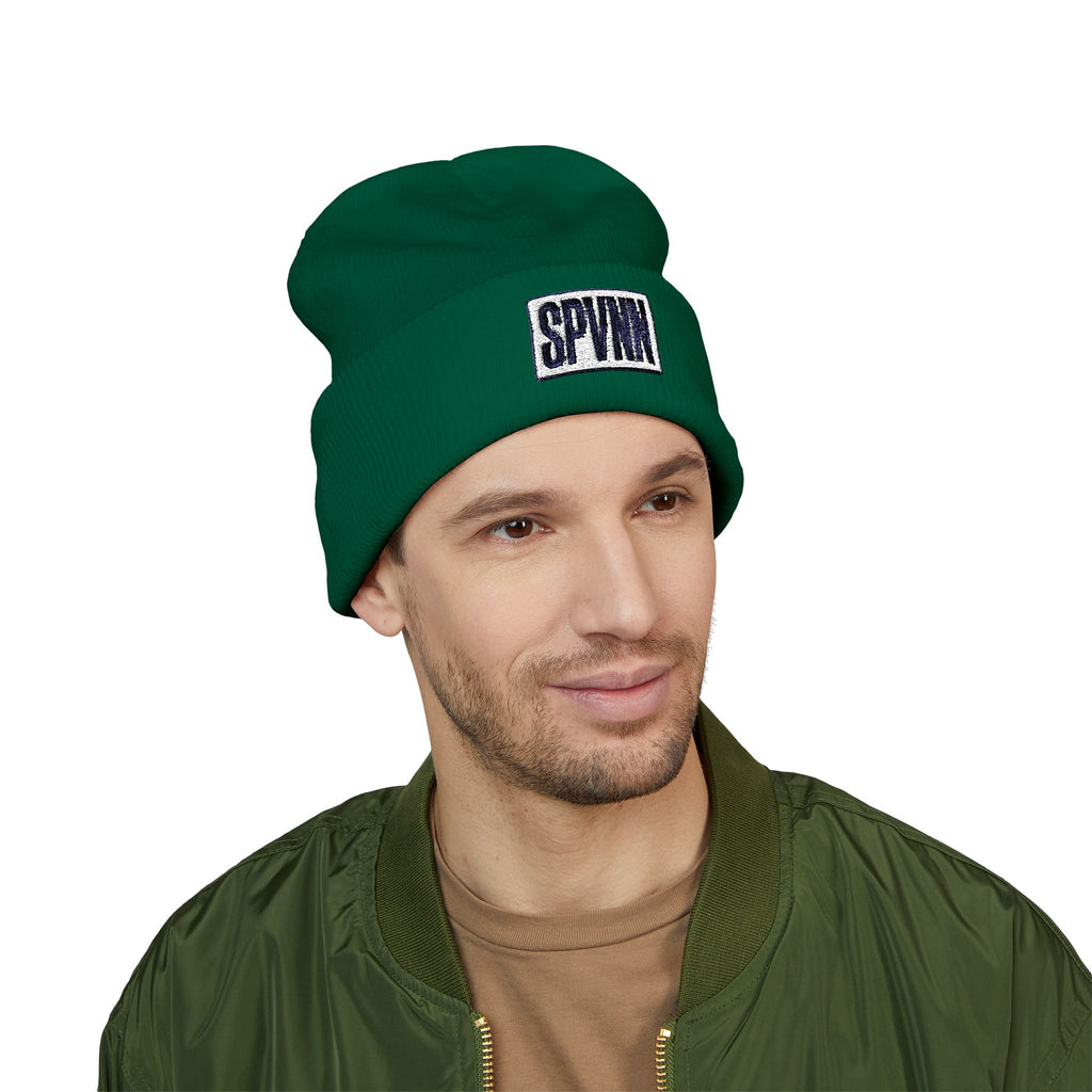 SPVNN Classic Cuffed Beanie — Embroidered Logo Knit Hat