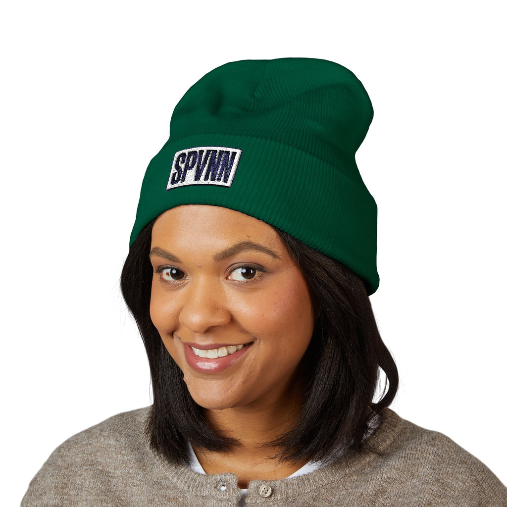 SPVNN Classic Cuffed Beanie — Embroidered Logo Knit Hat