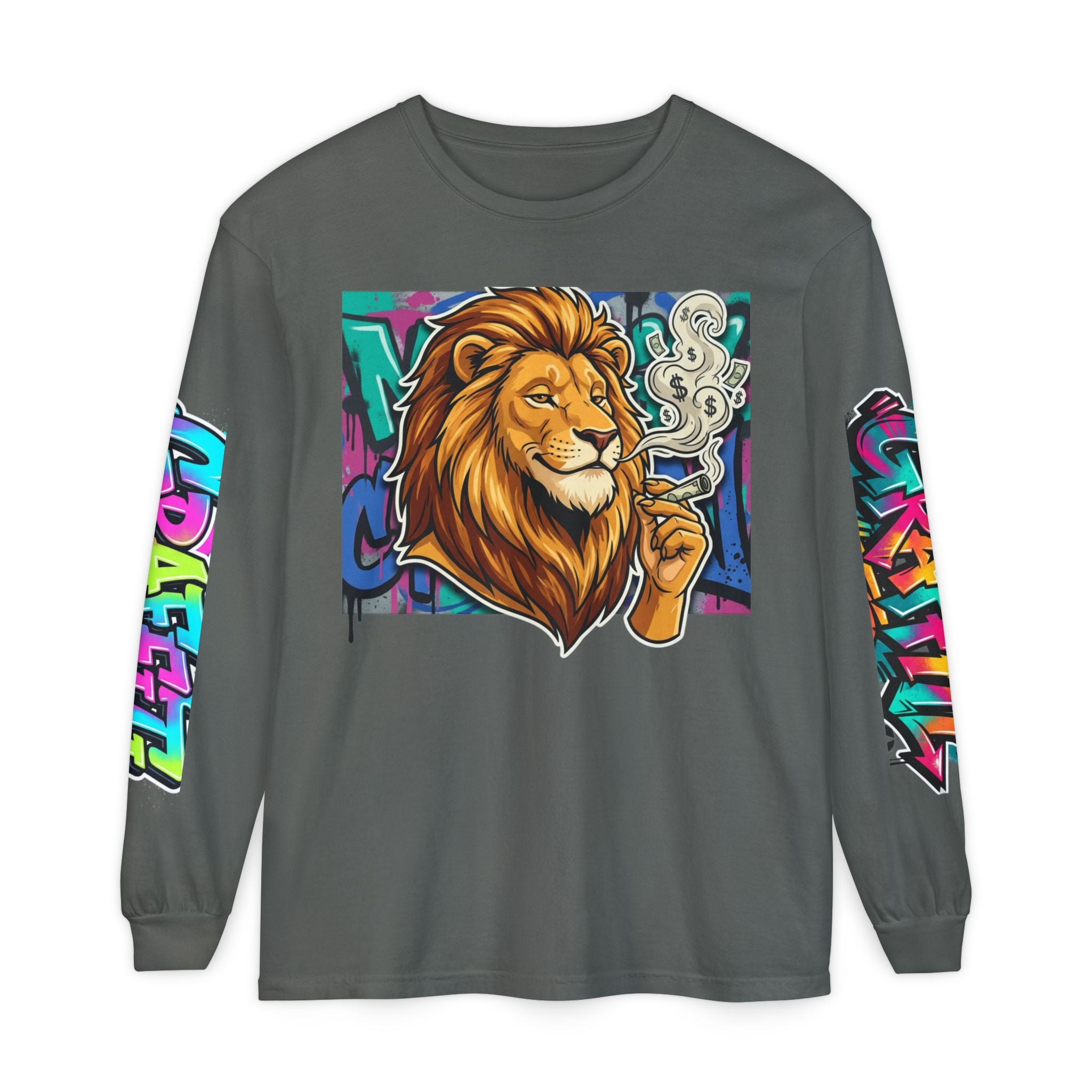 SPVNN Lion Graffiti Long Sleeve — King City Streetwear Tee