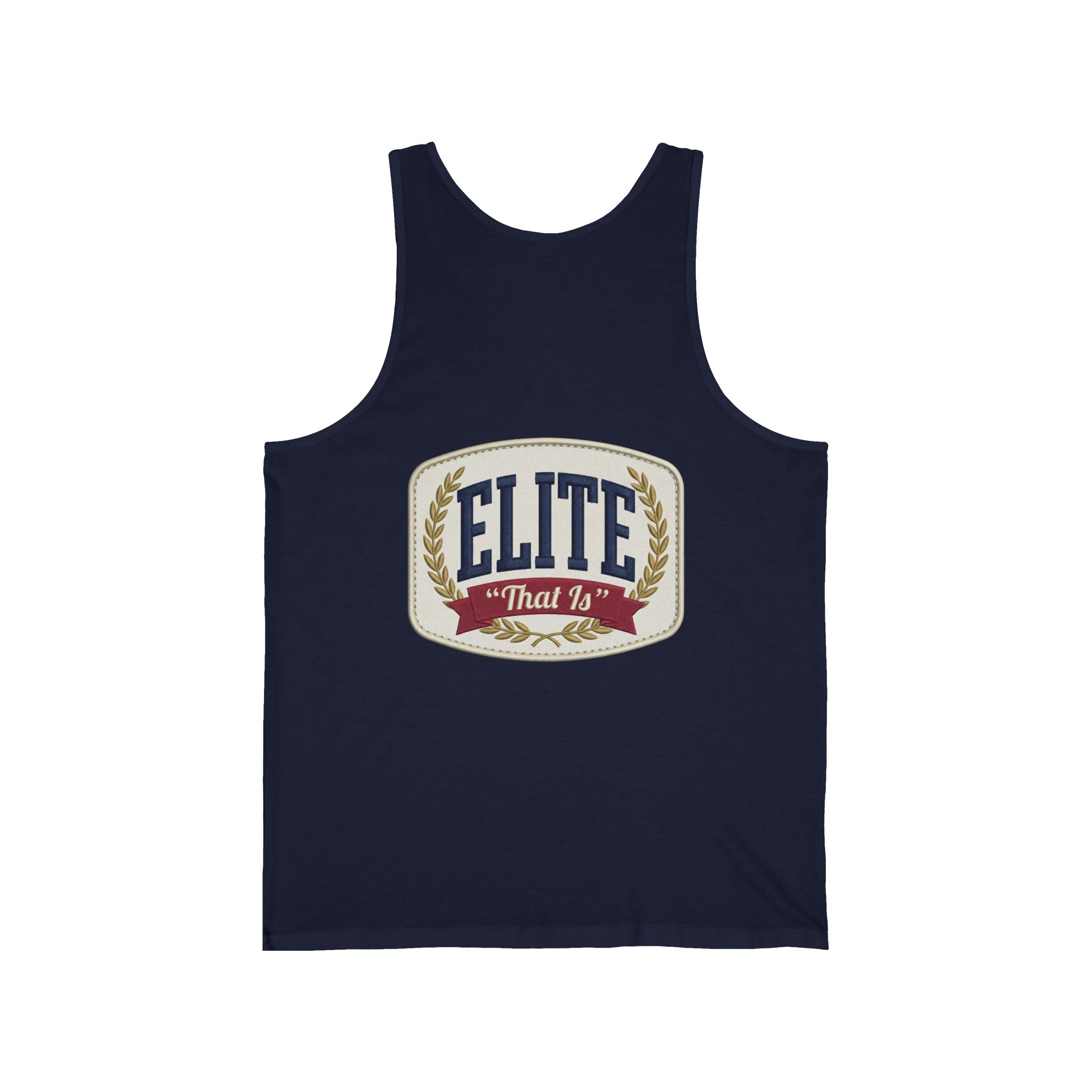 Elite "Built Different" Tank Top — Retro Athletic Graphic Muscle Tank