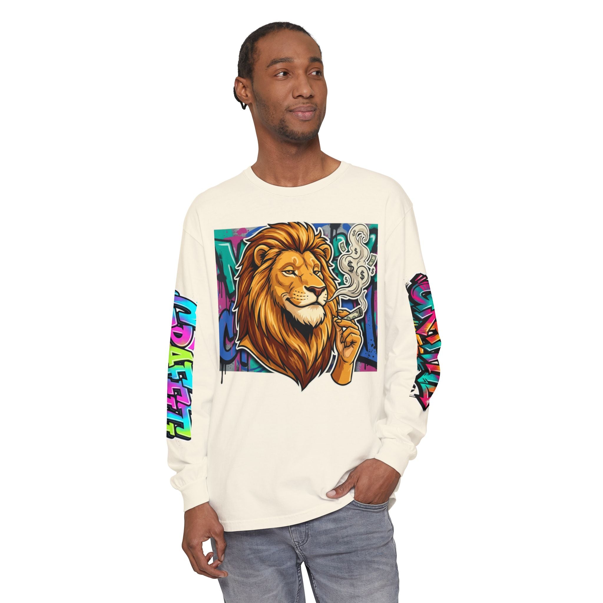 SPVNN Lion Graffiti Long Sleeve — King City Streetwear Tee