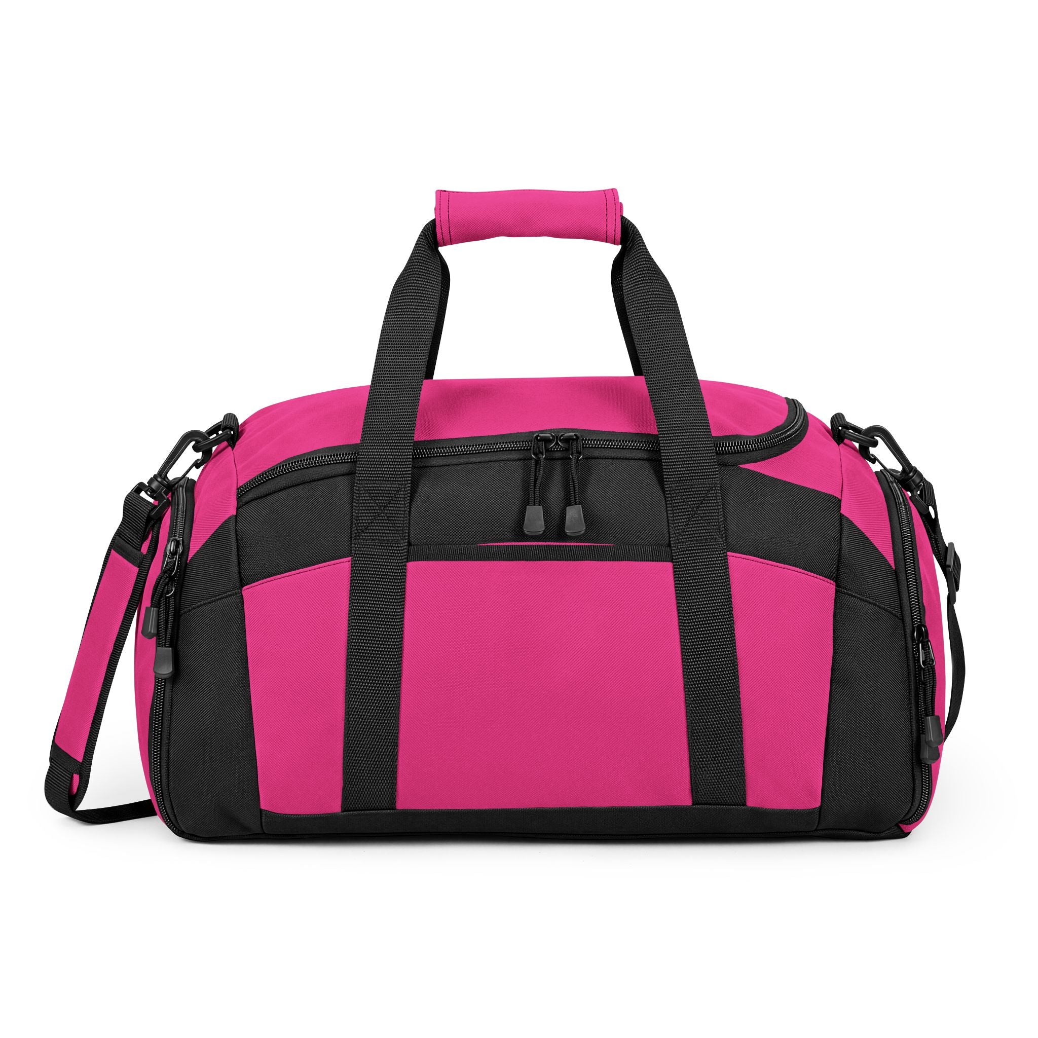 Embroidered Monogram Gym Bag — Black Duffel with NSN Logo
