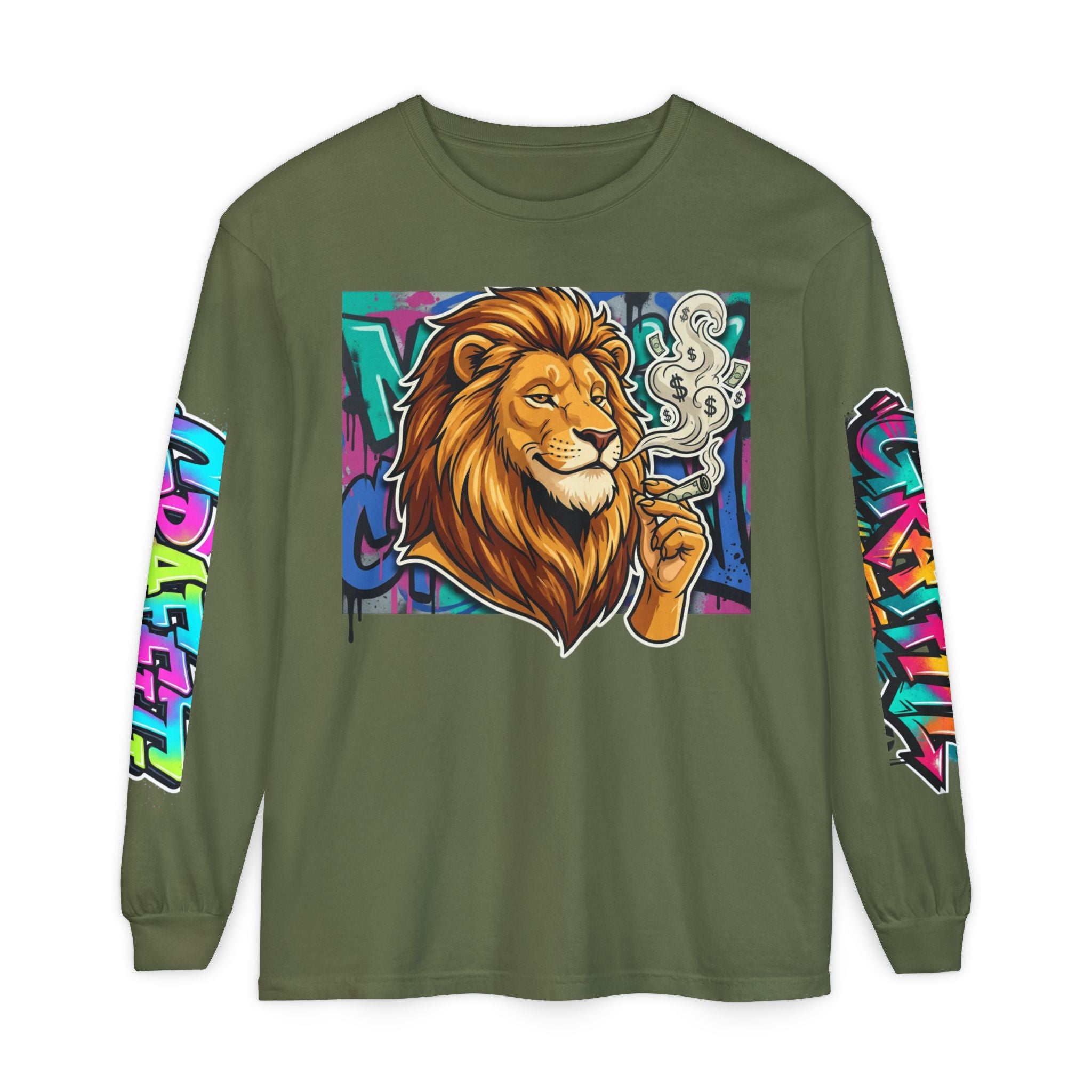 SPVNN Lion Graffiti Long Sleeve — King City Streetwear Tee