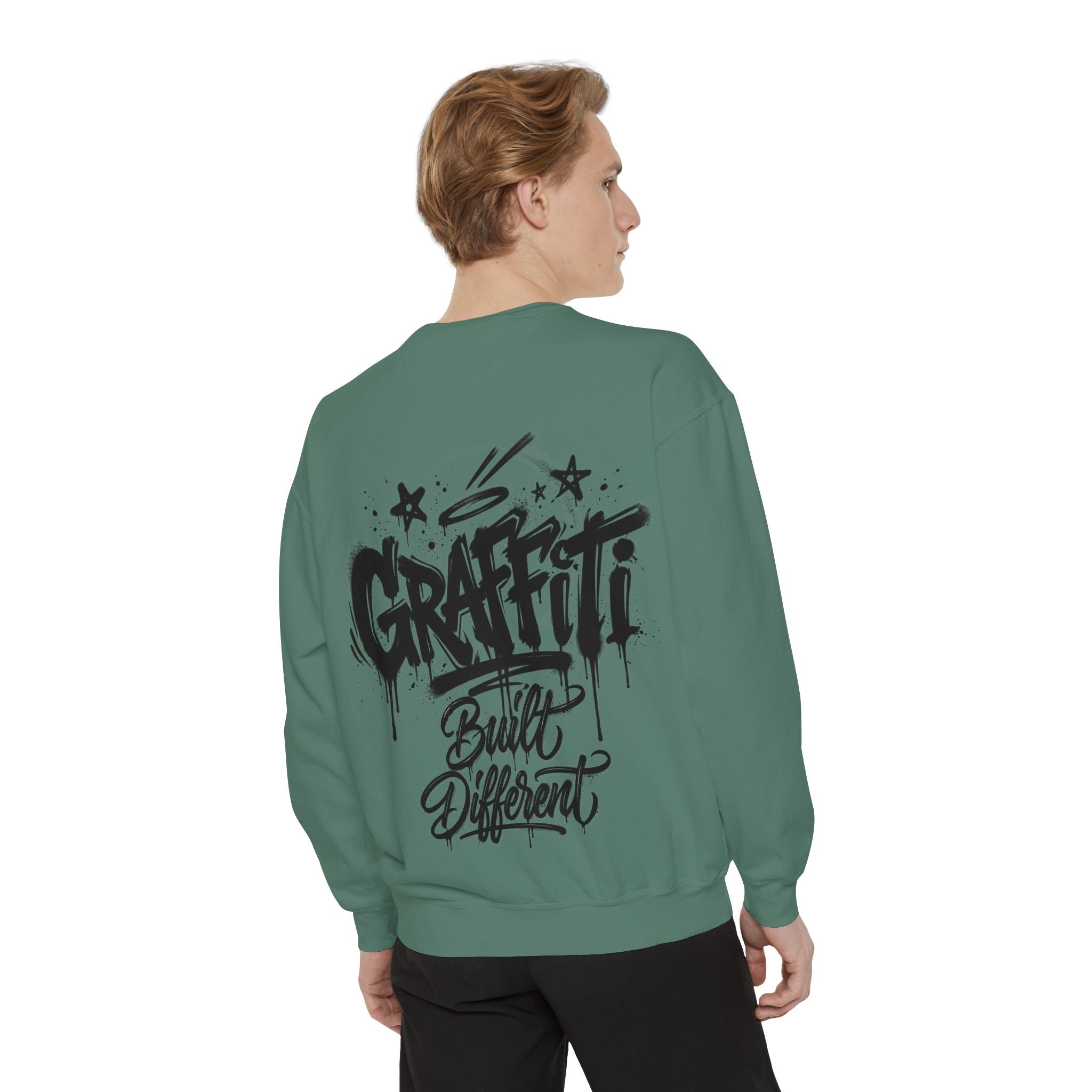 SPVNN Graffiti Lion Crewneck — Built Different Sweatshirt