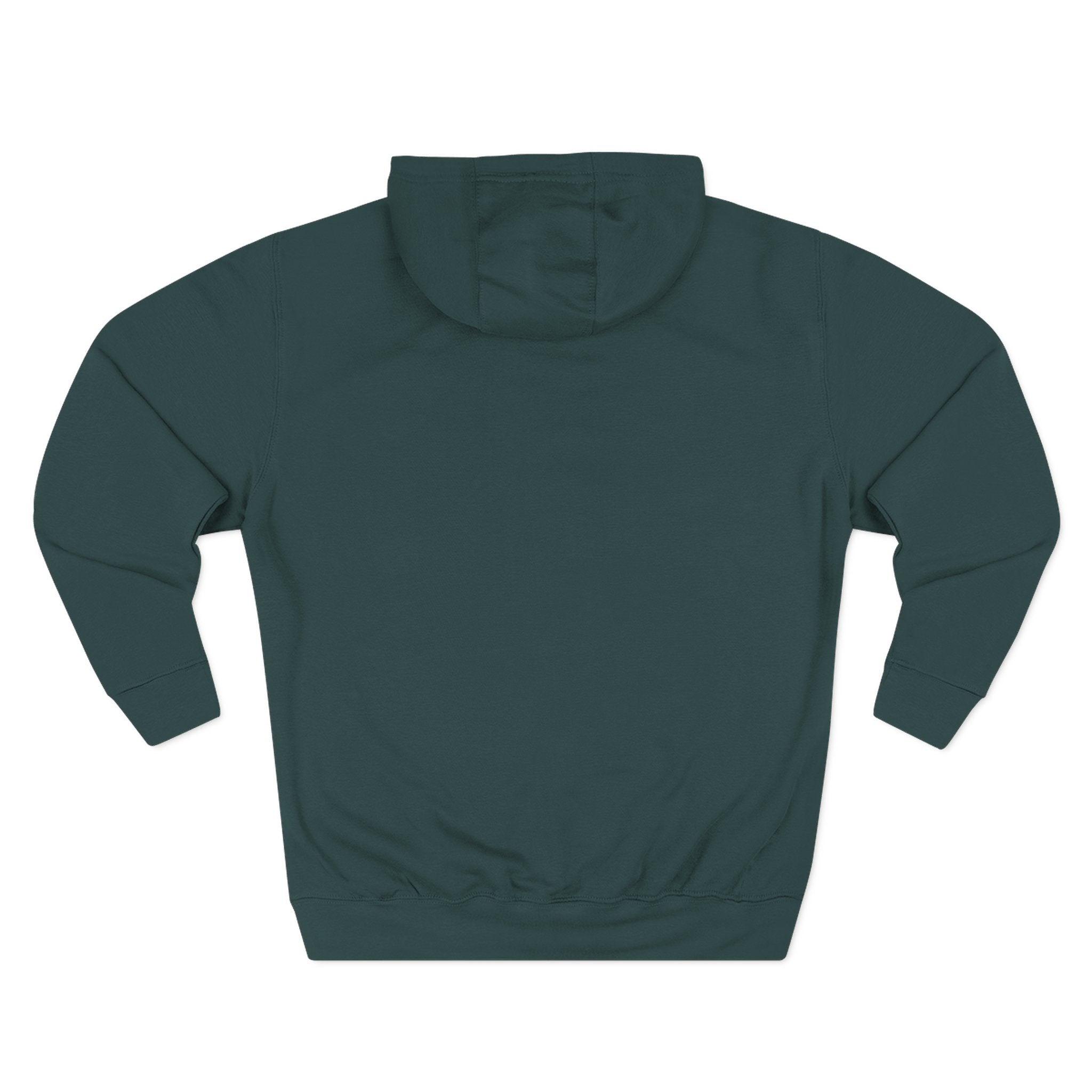 Shark Mini Graphic Hoodie — Tiny Blue Shark Chest Design