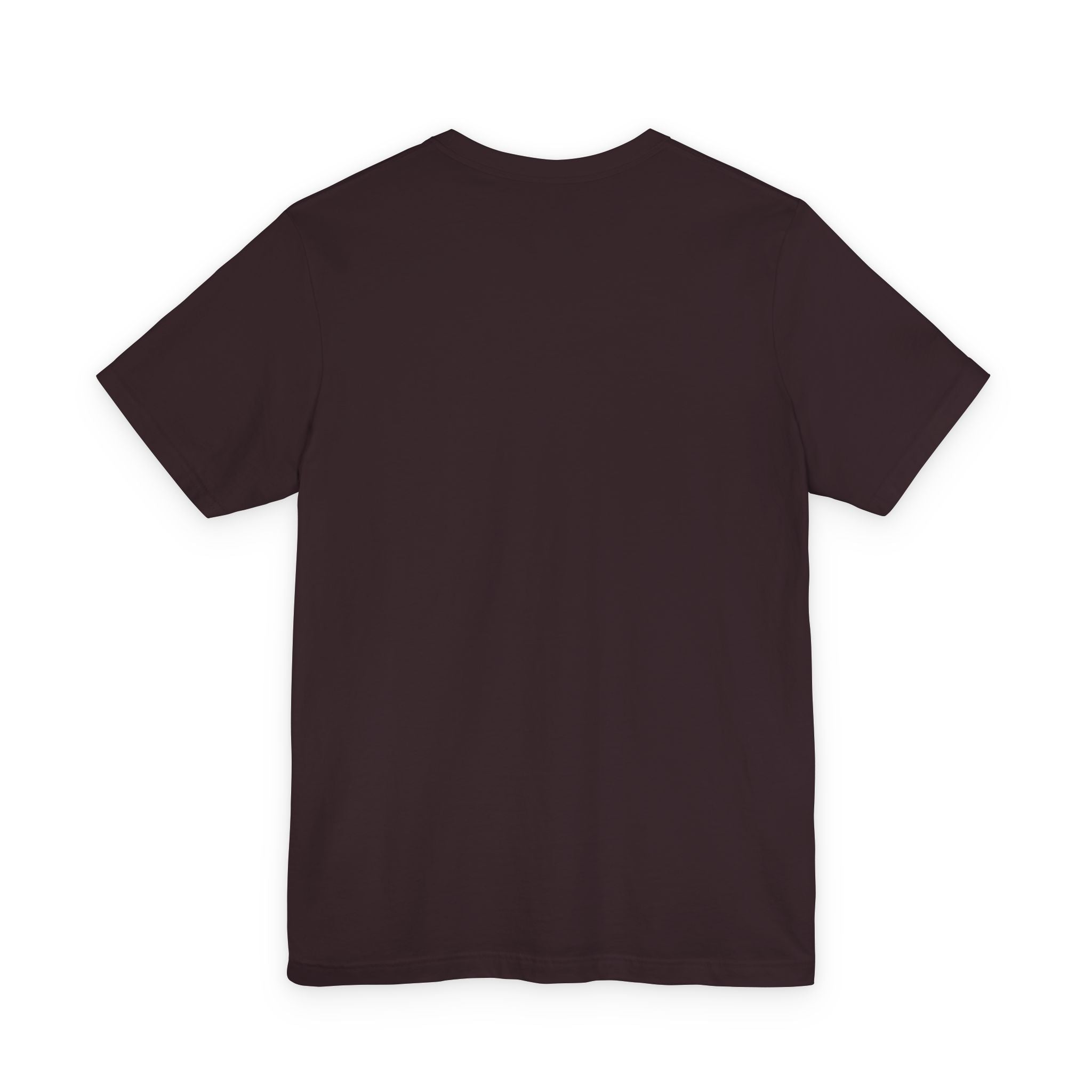 T-Shirt — Minimal Tiny Rose Chest Graphic, Casual Everyday Tee