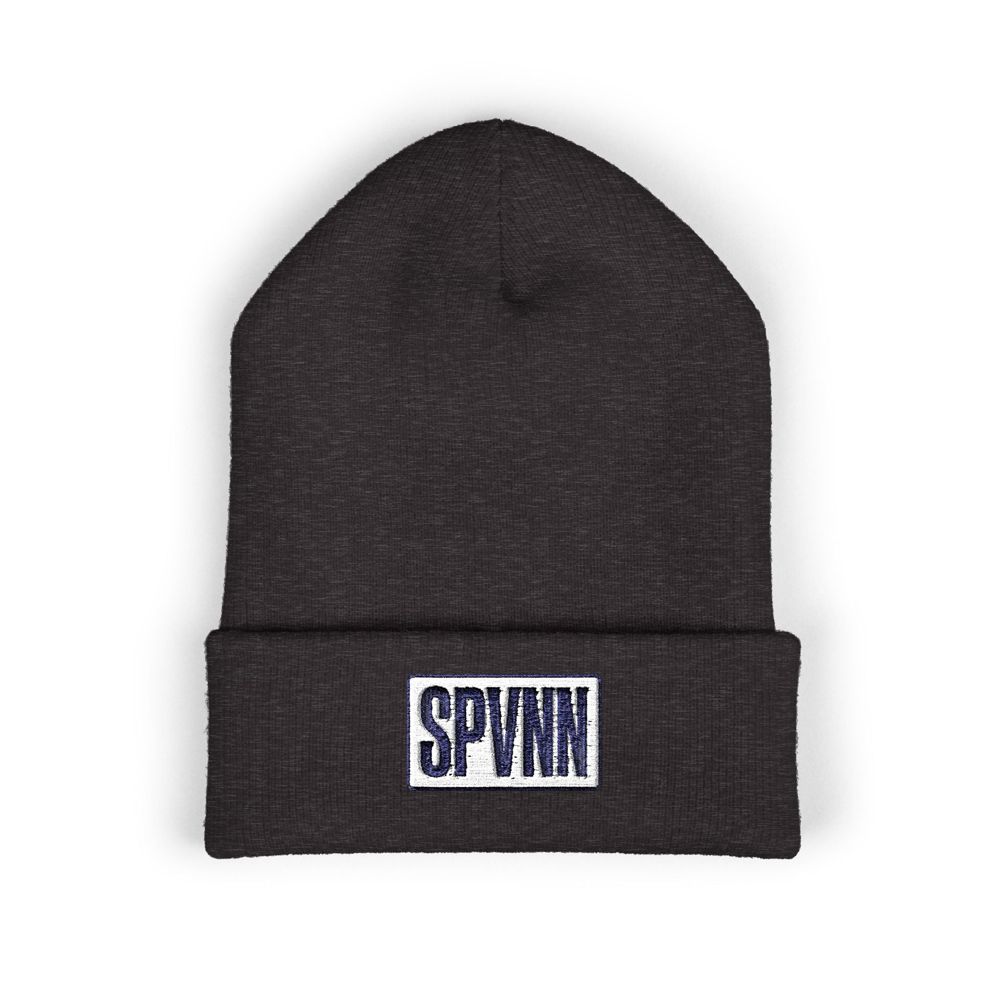 SPVNN Classic Cuffed Beanie — Embroidered Logo Knit Hat
