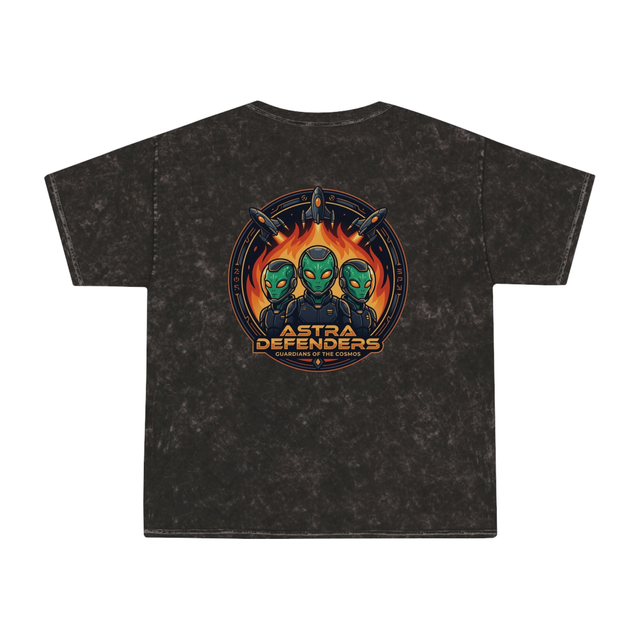 Deep Space Encounter Alien T-Shirt — Astra Defenders Graphic Tee