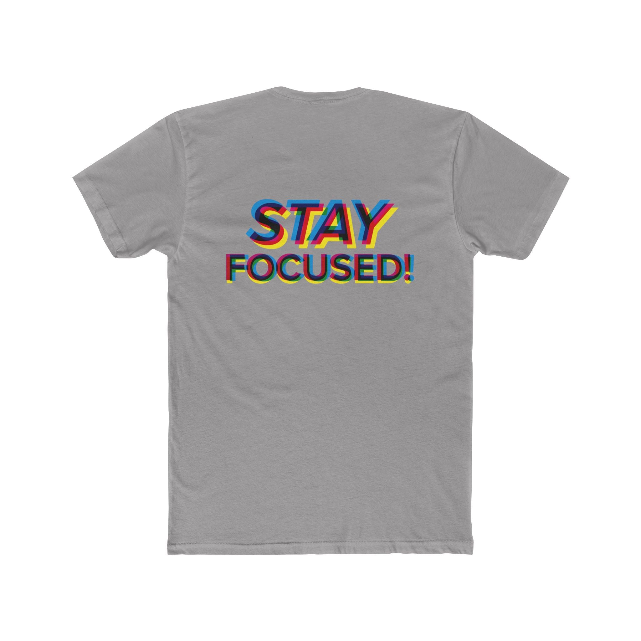 Stay Focused Tee — Retro Graphic Portrait Shirt