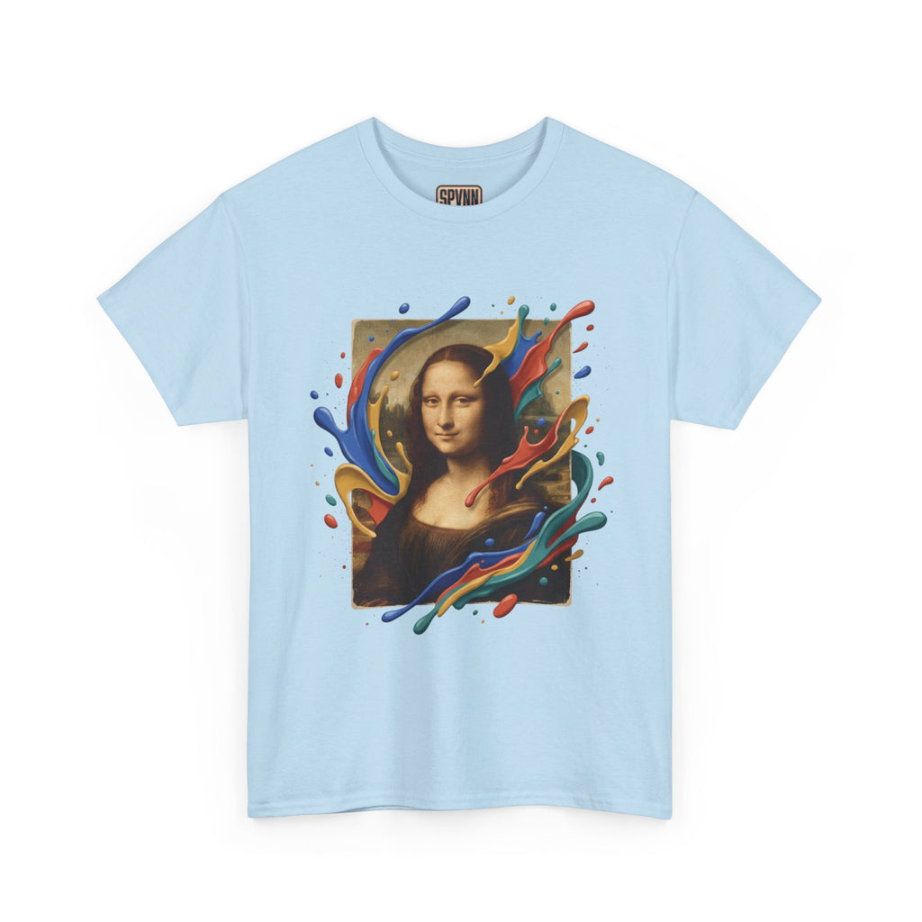 Mona Lisa Splash T‑Shirt — Project Love Graphic Tee