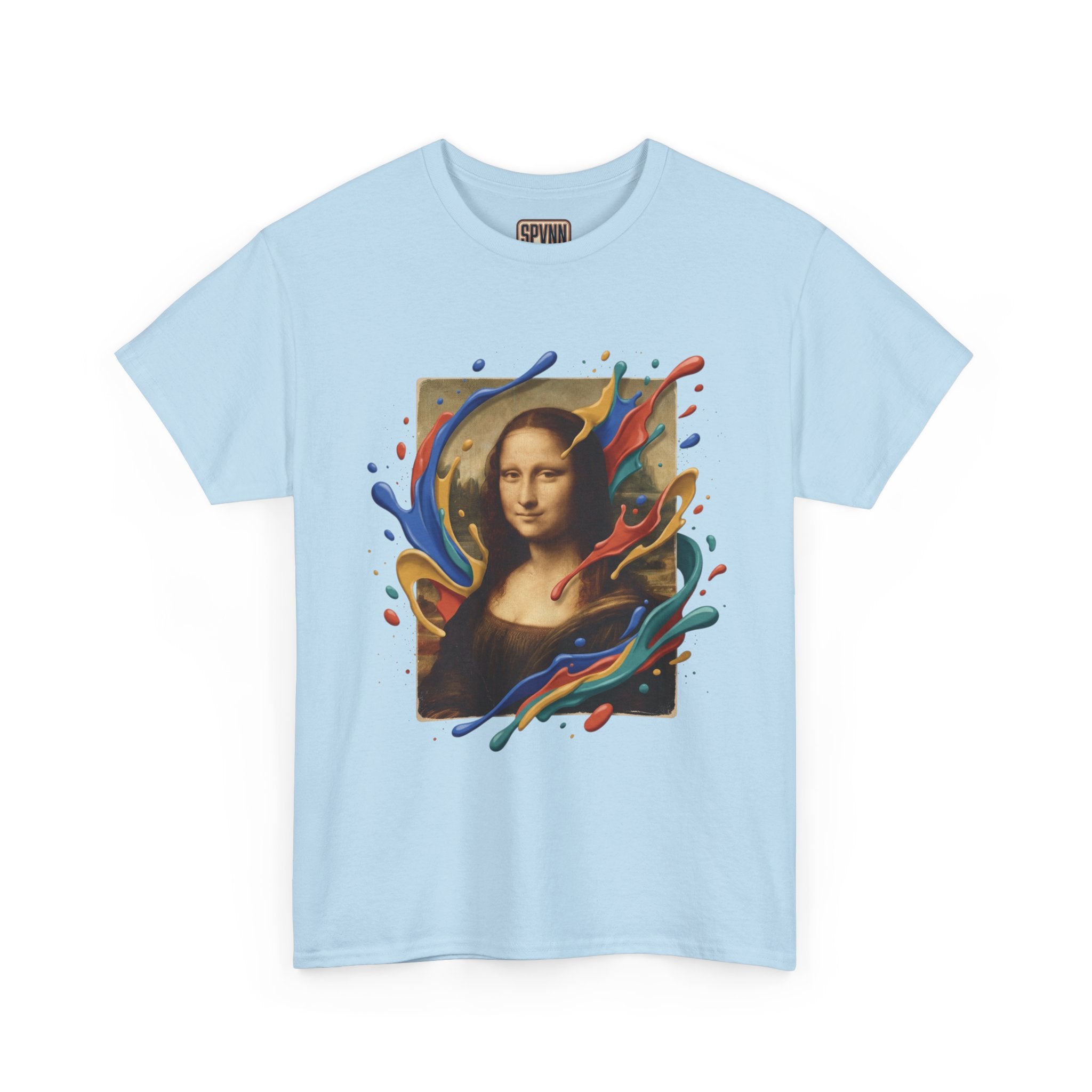 Mona Lisa Splash T‑Shirt — Project Love Graphic Tee
