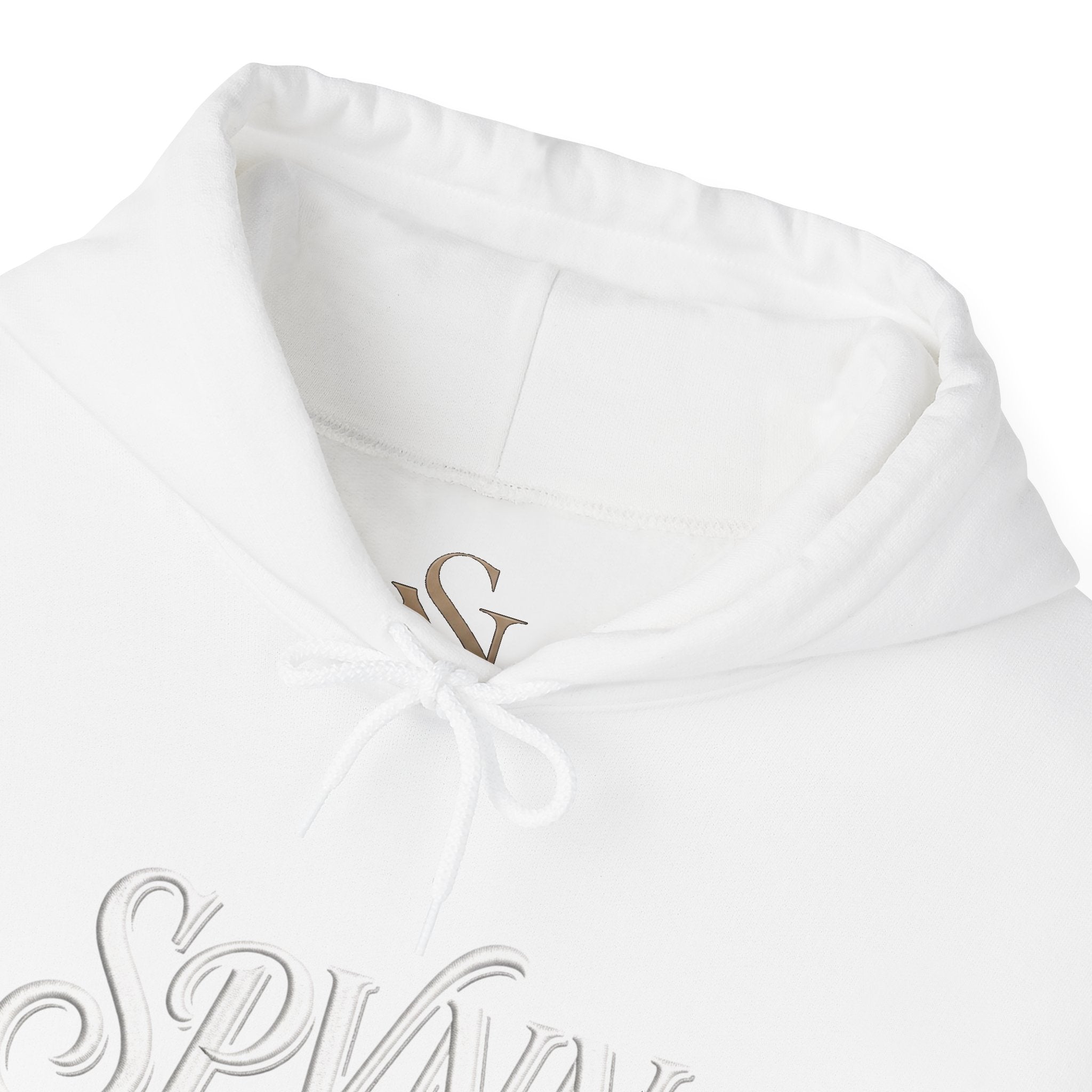 Presence in Motion Hoodie - Minimal Monogram Pullover