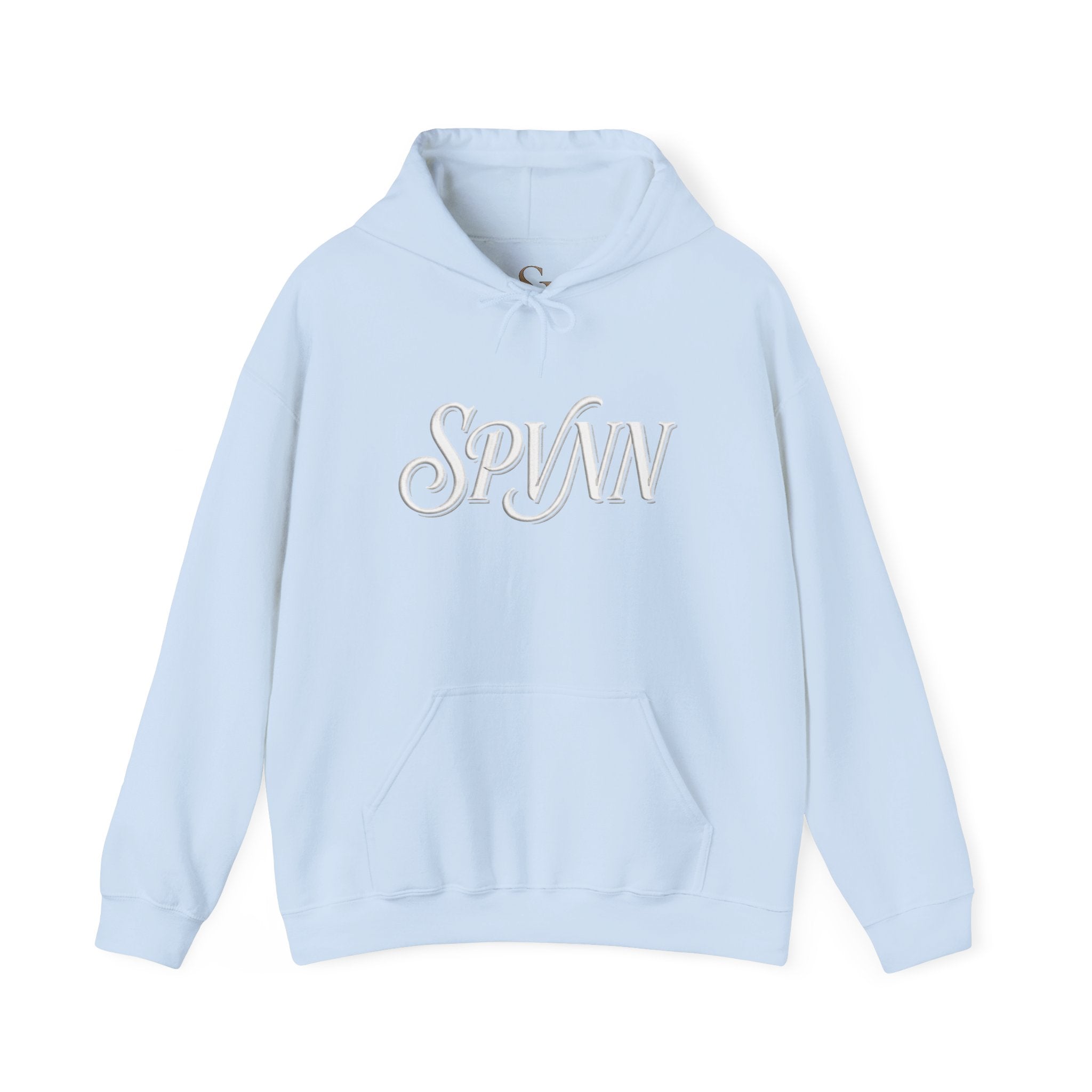 Presence in Motion Hoodie - Minimal Monogram Pullover