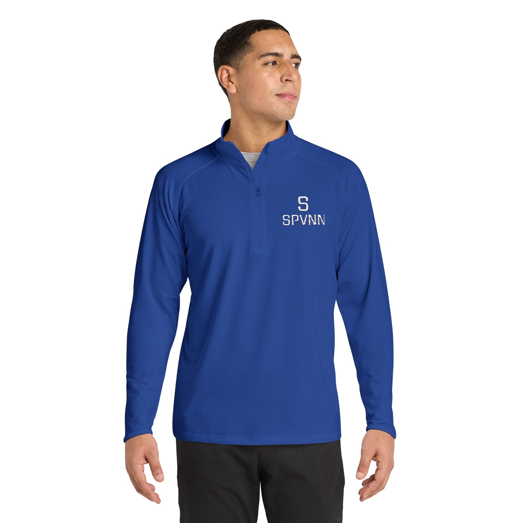 Men's Sport-Wick® Stretch Quarter-Zip Pullover (Embroidery)