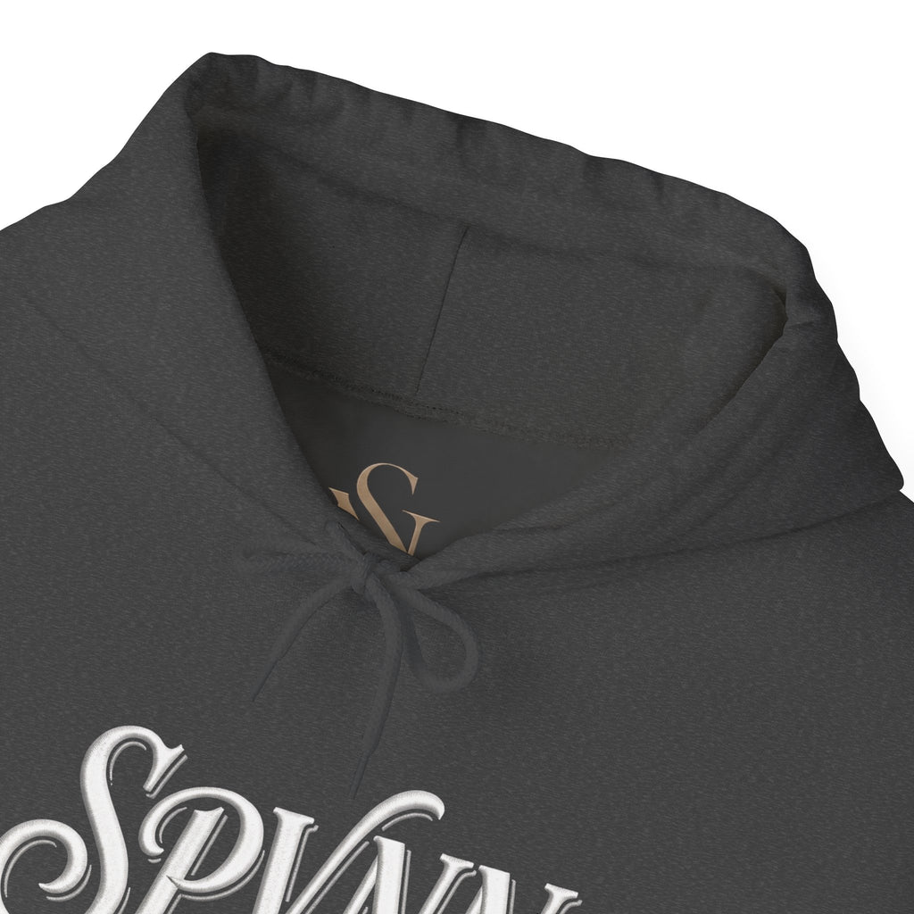 Presence in Motion Hoodie - Minimal Monogram Pullover