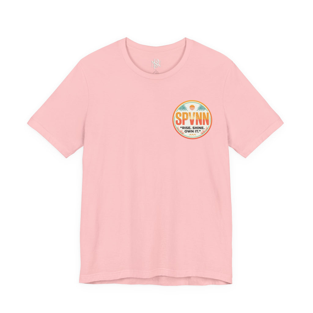 SPVNN Make Waves Graphic Tee — Retro Sunset Surf T-Shirt