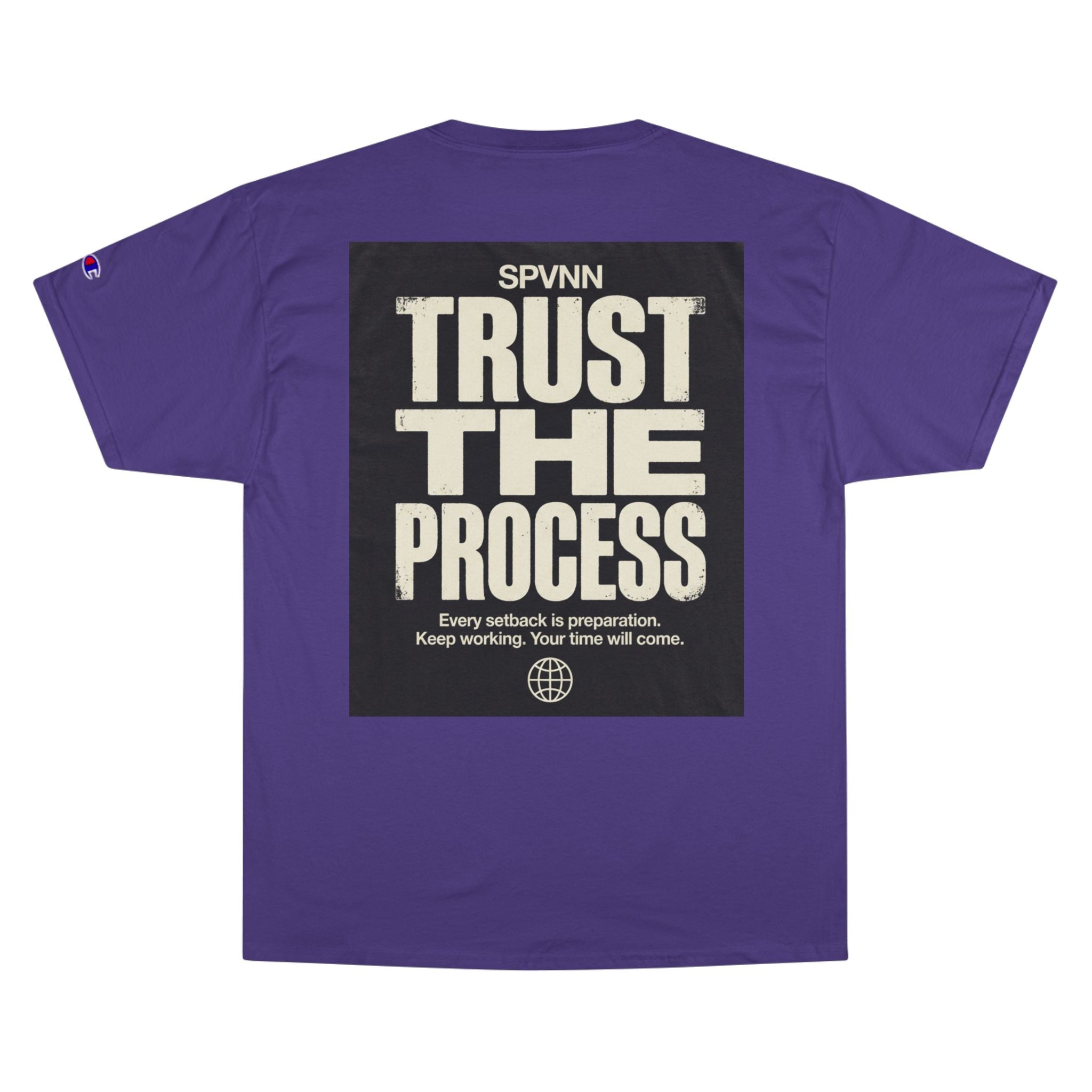 SPVNN Trust the Process Tee — Motivational Graphic T-Shirt